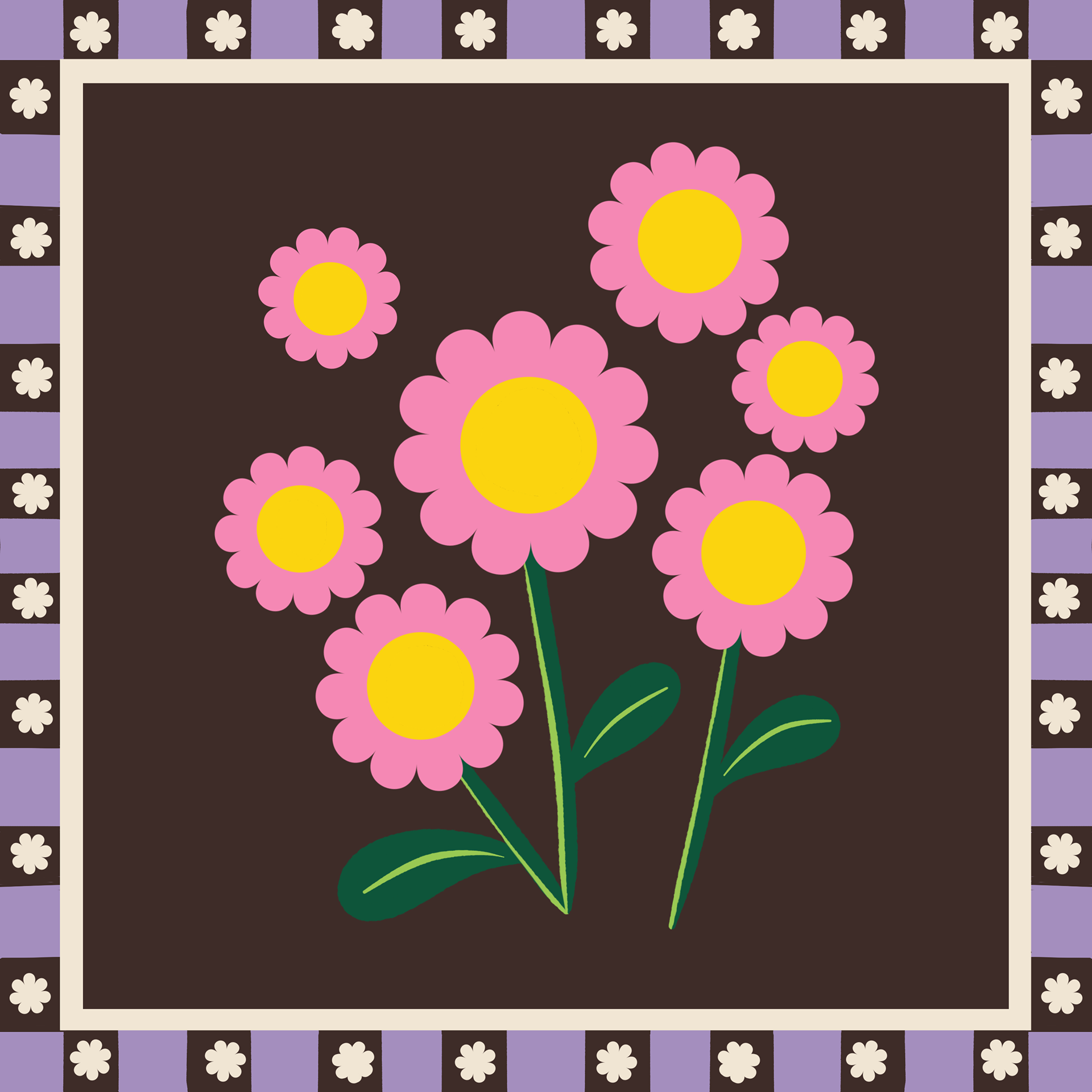 pink sunflowers
