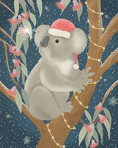 Christmas Koala