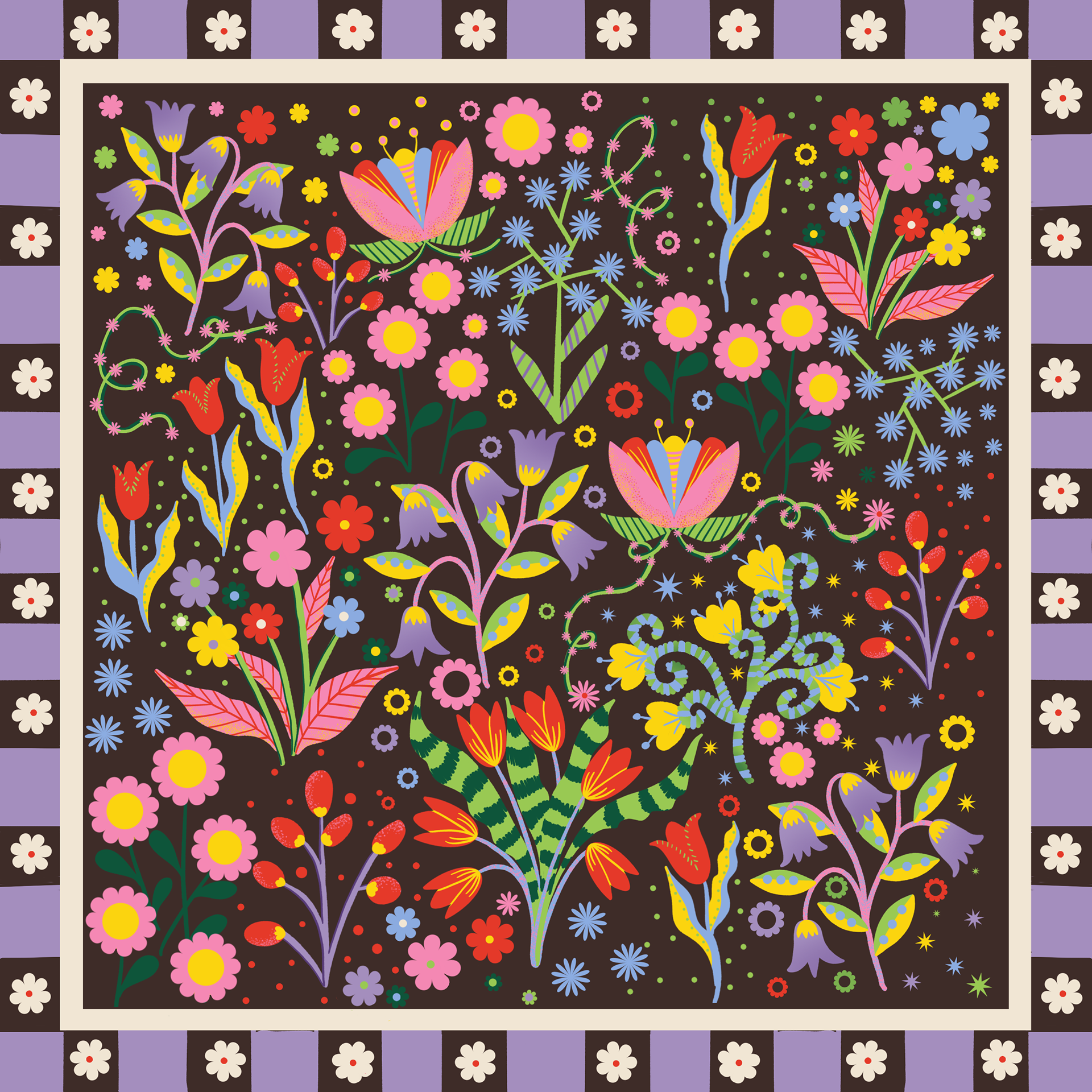 Wild meadow florals