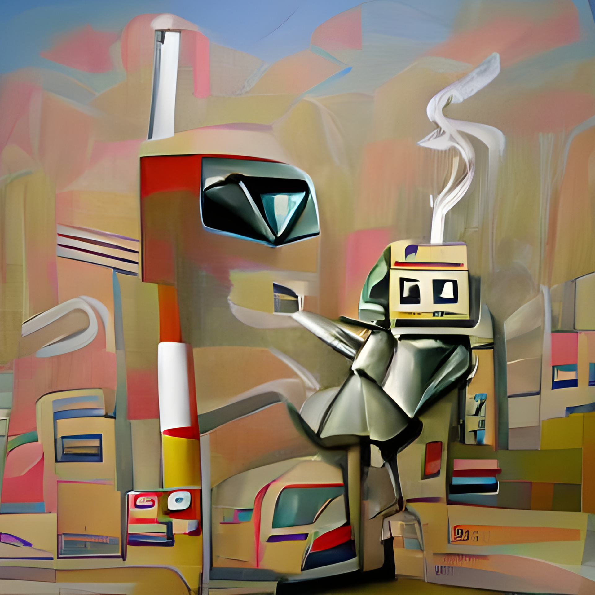 Stoned Robot