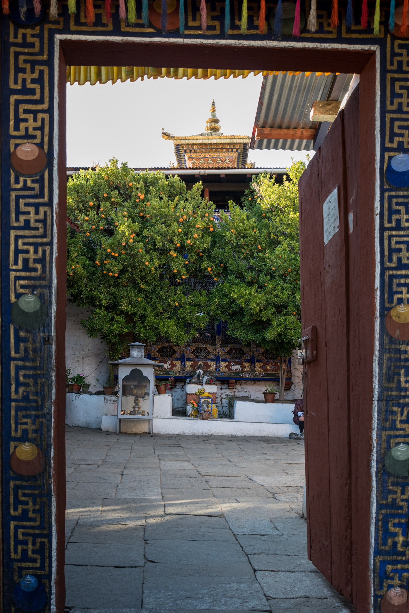 Klášter Kichu (jeden ze 108 postavených Songtsen Gampem)