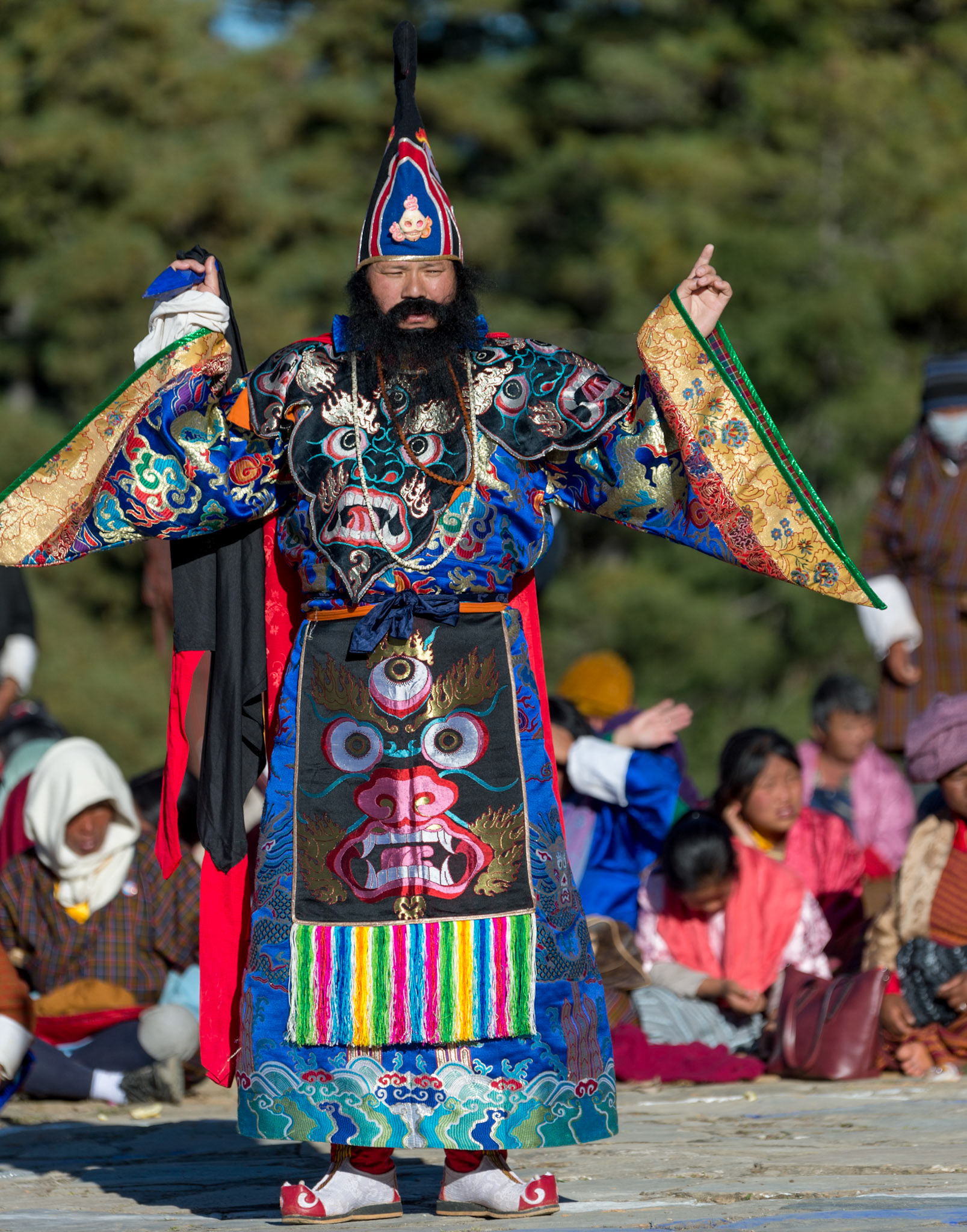 Festival návratu Budhy na zem - klášter Chumey Pang