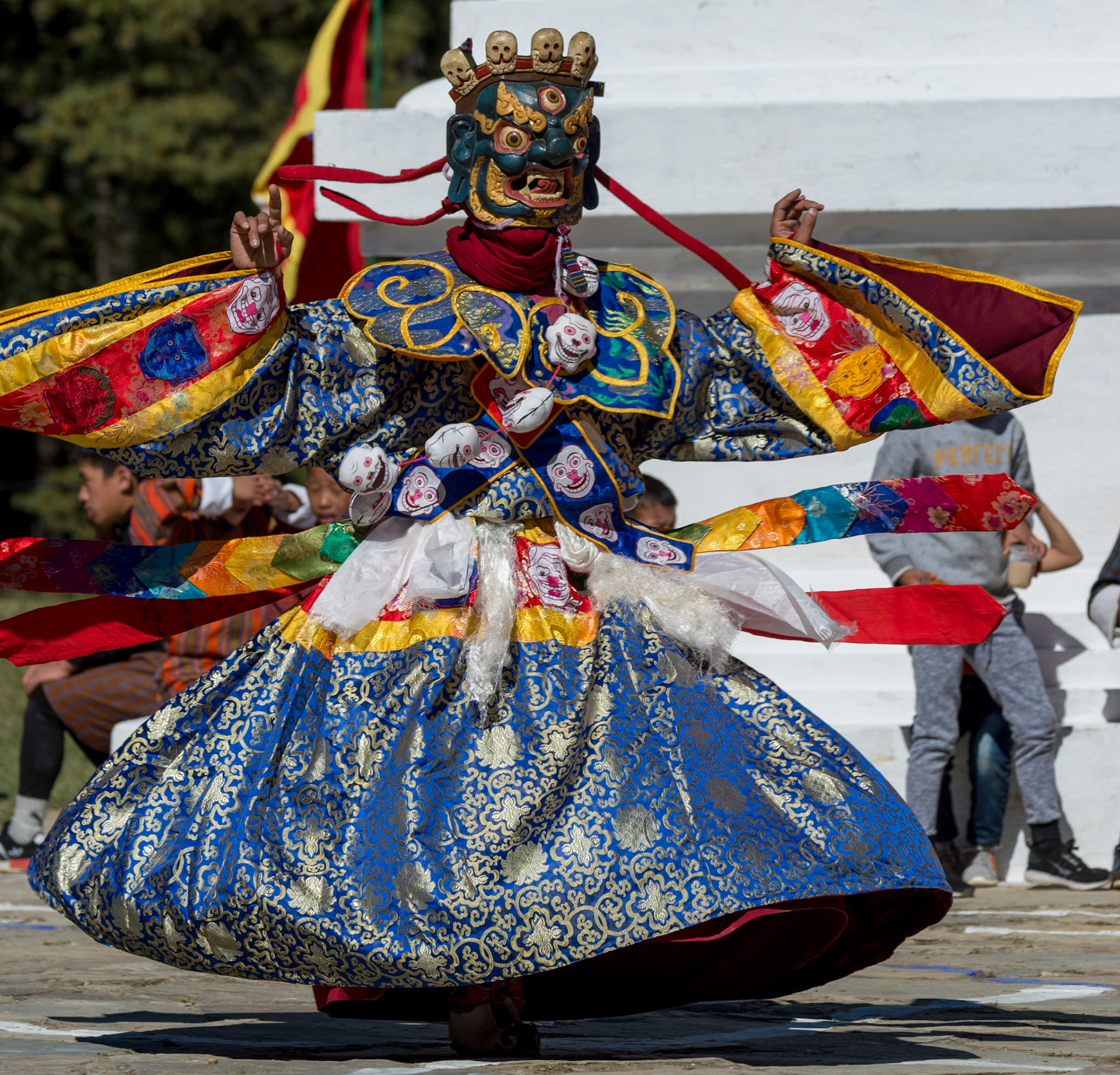Festival návratu Budhy na zem - klášter Chumey Pang