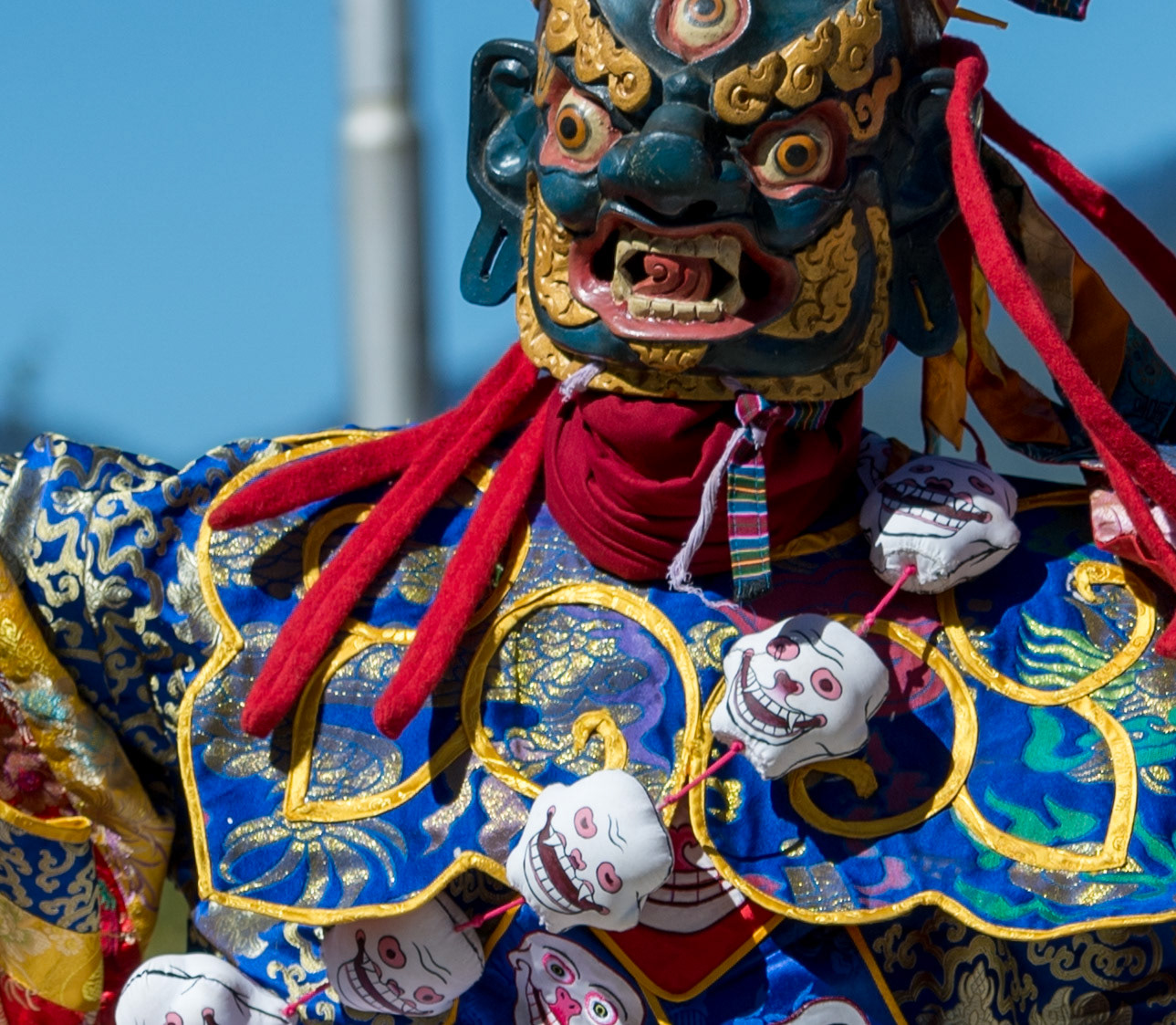 Festival návratu Budhy na zem - klášter Chumey Pang