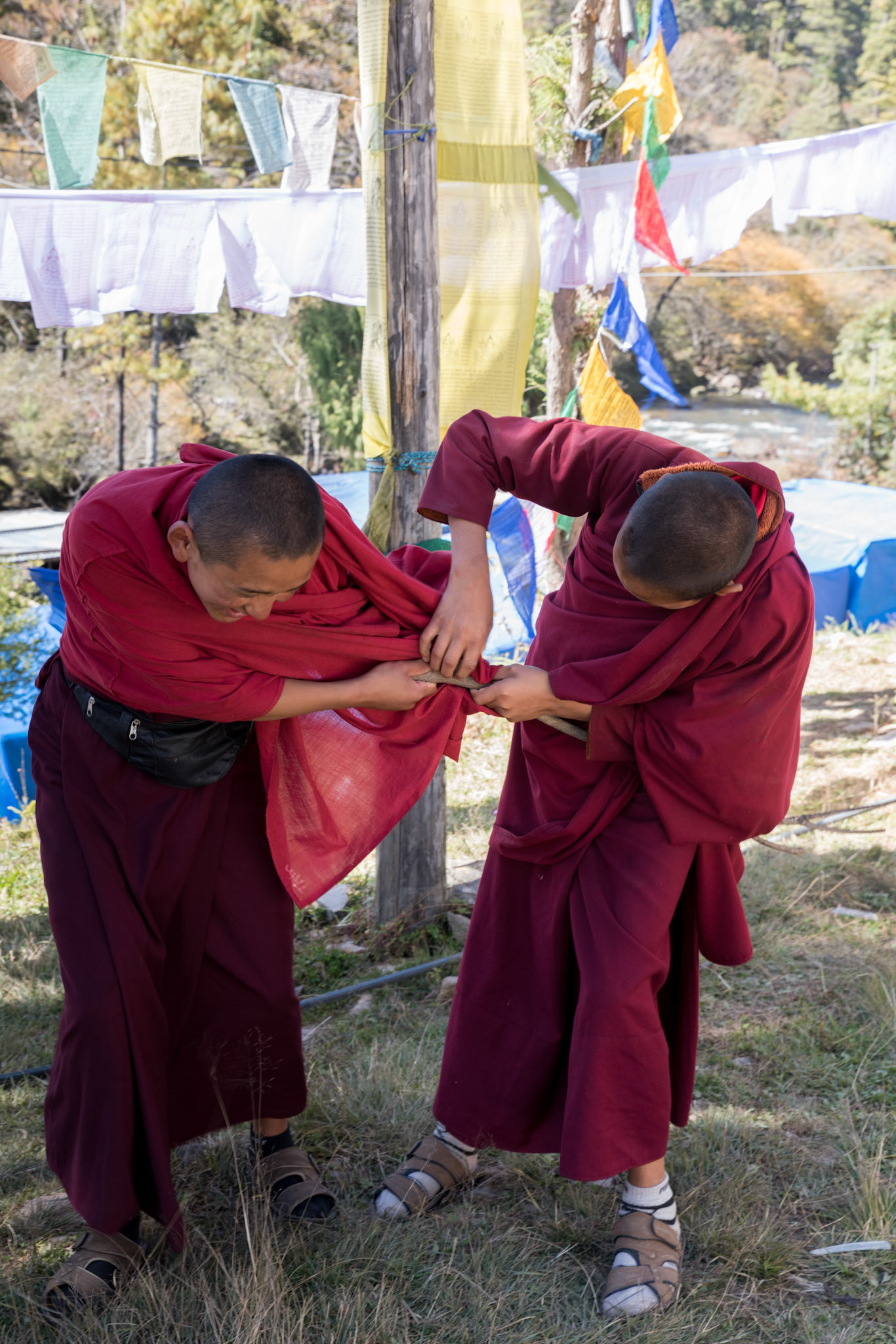 Stúpa Chendebji, výroční čtení Budhy