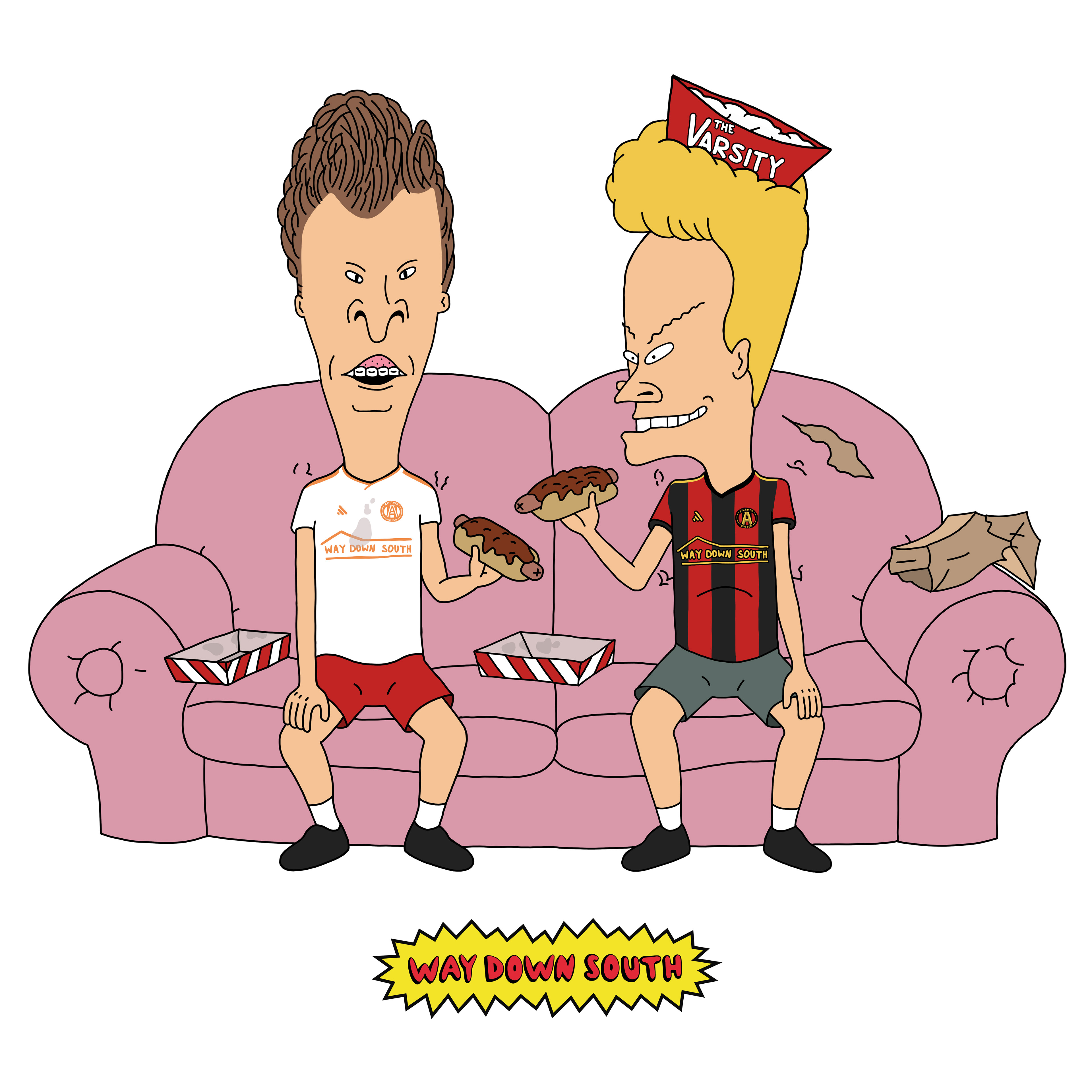 Beavis And Butthead Illustration
