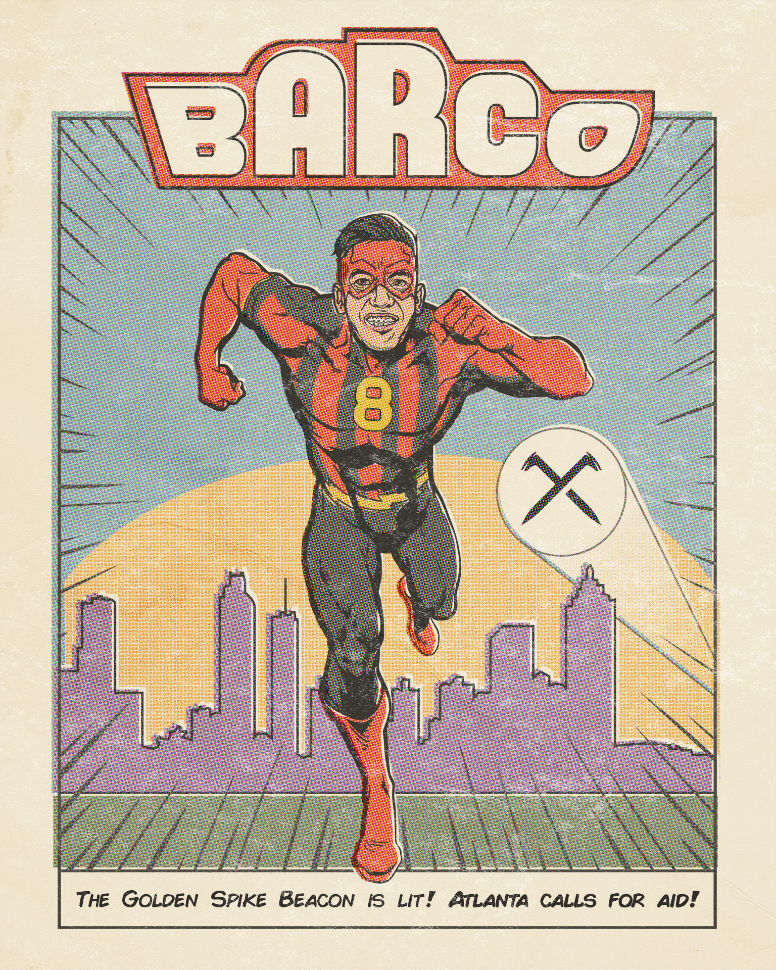 Barco Comic Illustration