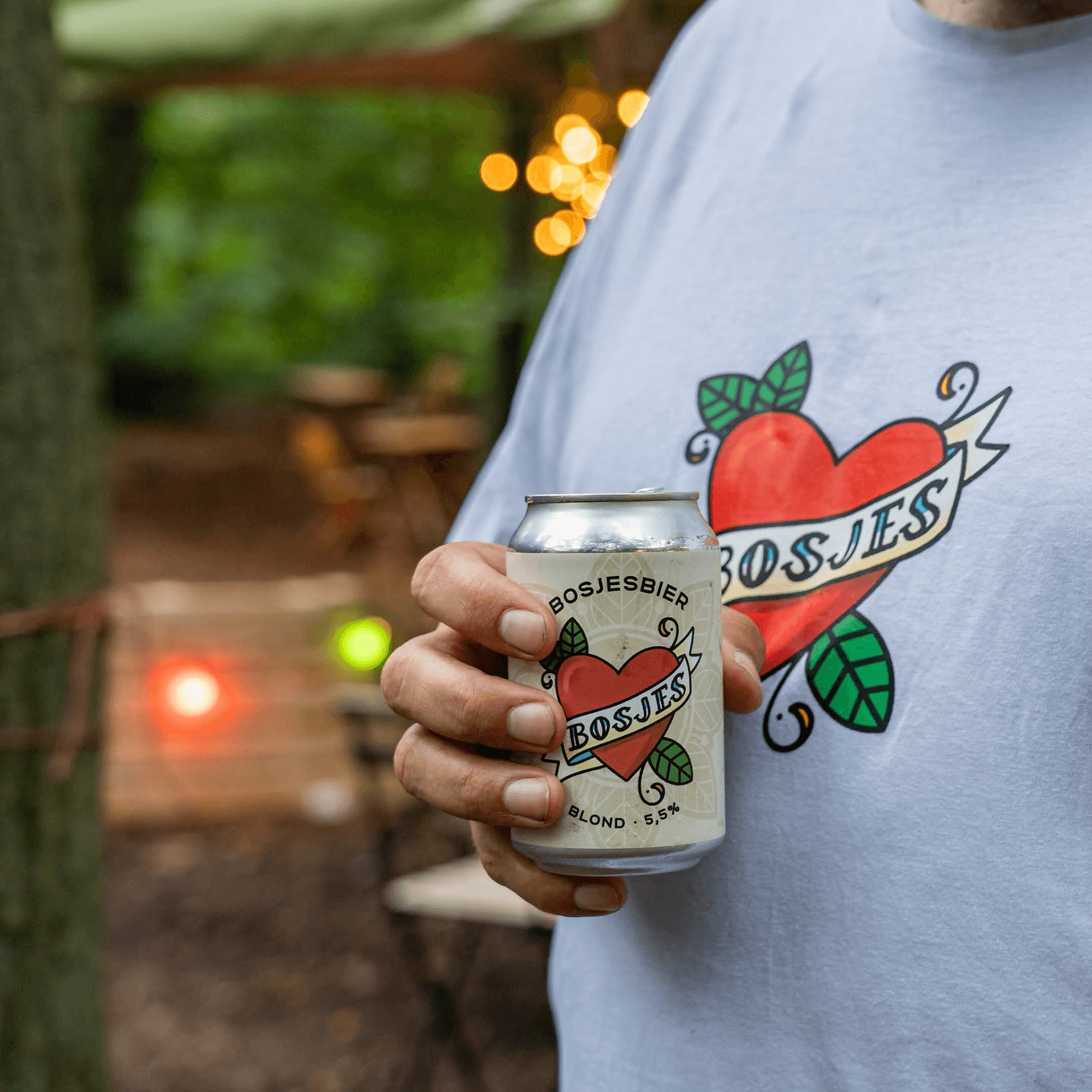Merch voor Bosjesfestival
