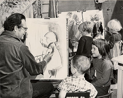 Sketching kids