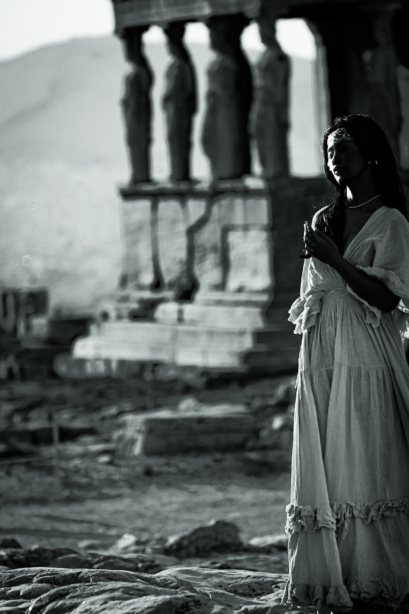 Caryatide de l'Acropole - 32x22 - 180 €