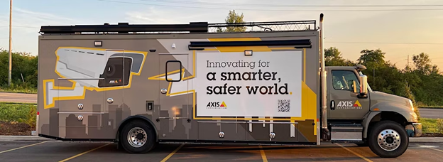 Axis Experience Vehicle, truck wrap