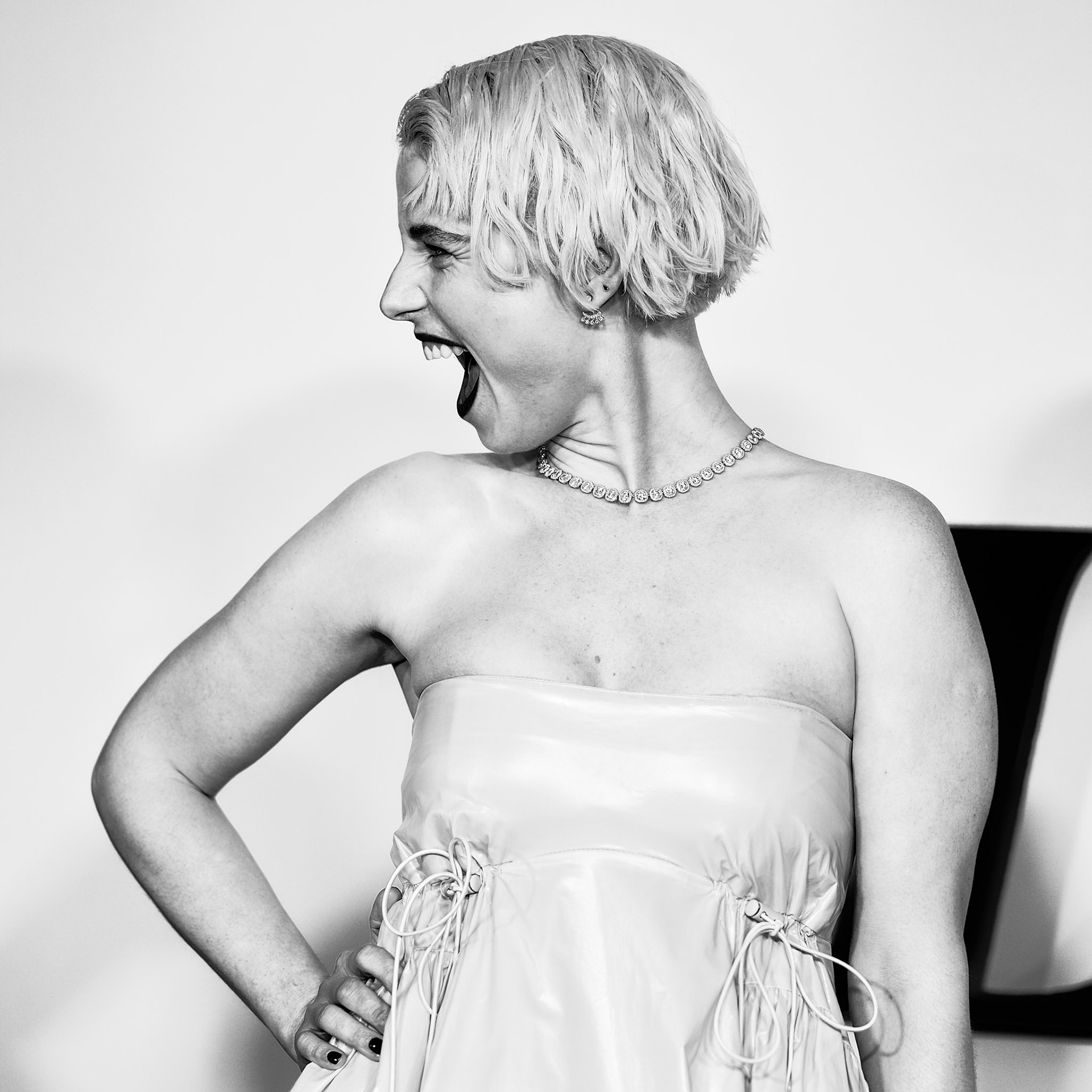 Jessie Buckley photographed at the European premiere of  Wicked Little Letters on Tuesday 13 February 2024 at ODEON LUXE Leicester Square, London. . Picture by Julie Edwards/LFI/Avalon. All usages must be credited Julie Edwards/LFI/Avalon.