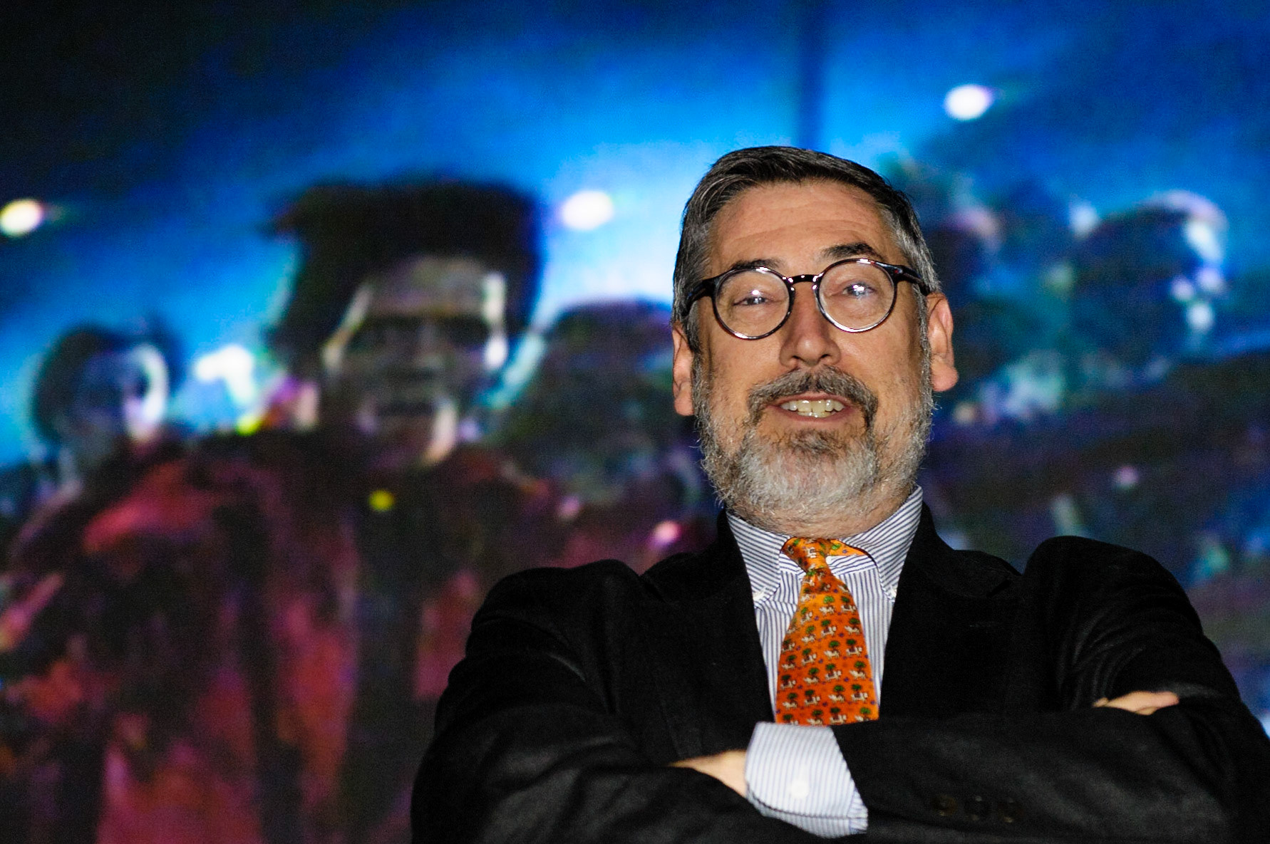 John Landis shows 'Thriller' (which he made with Micheal Jackson) on the big screen at the Film 4 Frightfest at The Empire Leicster Square