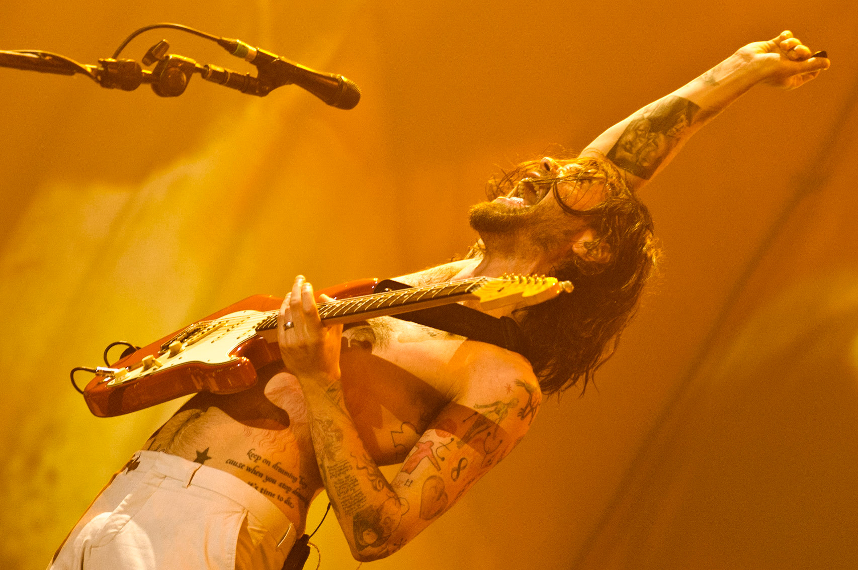 Biffy Clyro plays the Wembley Arena, London, 4th December 2010. Picture by Julie Edwards