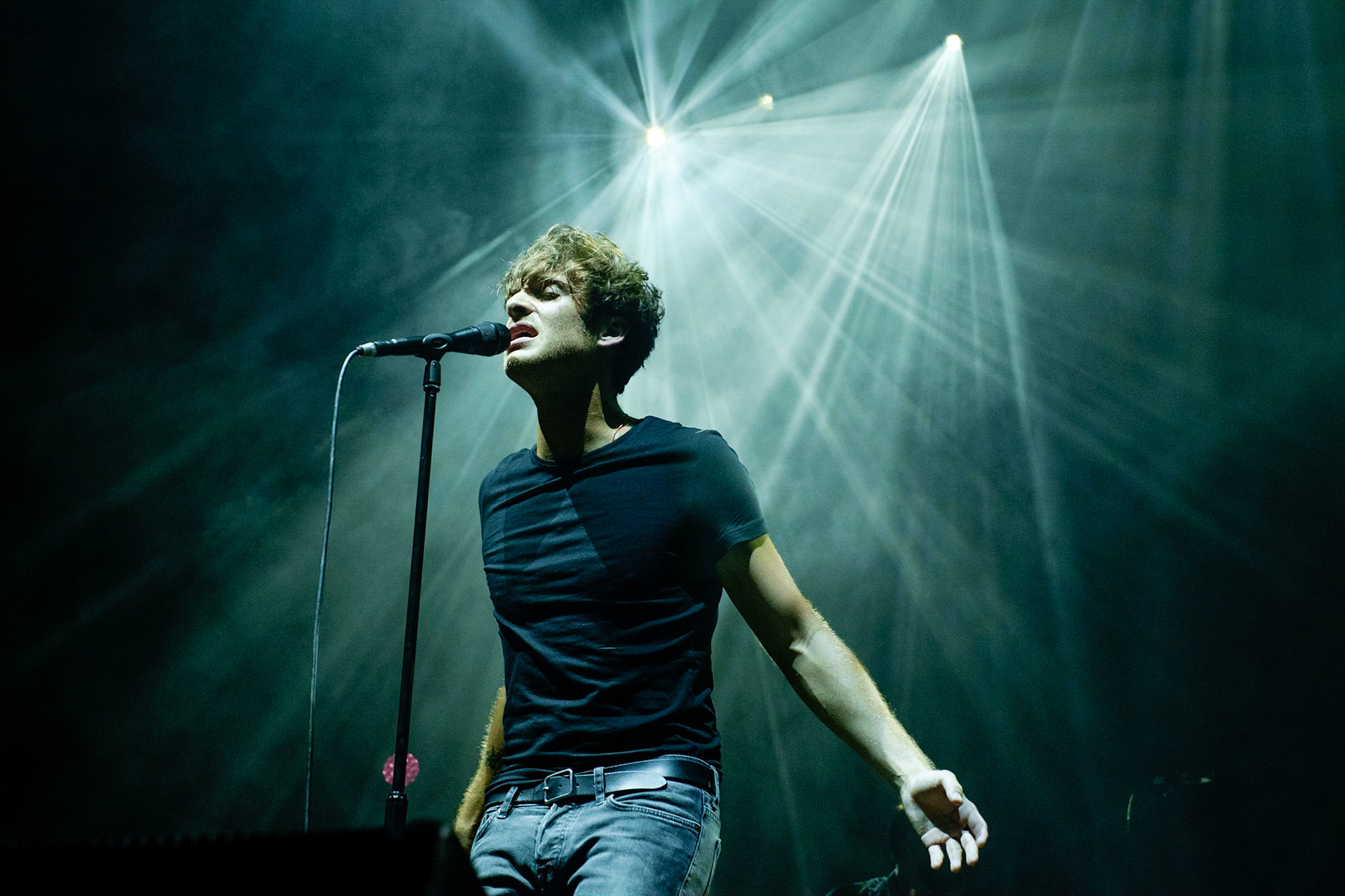 © Licensed to London News Pictures. 31/05/2014. Brighton, UK. Paolo Nutini plays Brighton Centre. Picture Shows: Paolo Nutini. Photo credit : Julie Edwards/LNP