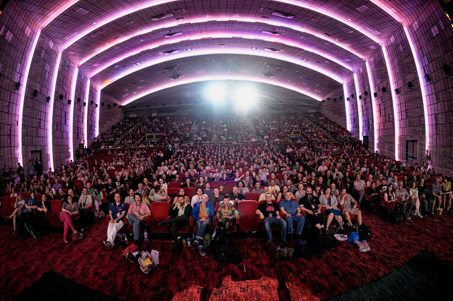 The audience say goodbye to the 14th Frightfest Film Festival before teh last film plays BIG BAD WOLVES on Mon 26 August 2013 at The Empire, Leicester Square, LONDON. . Picture by Julie Edwards
