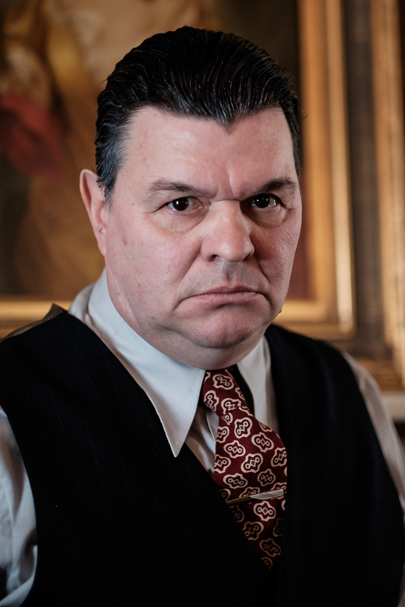 Jamie Foreman as Alf White on the set of Once Up On A Time In London shot on 08/04/2017 at The George Inn, London. Picture by Julie Edwards