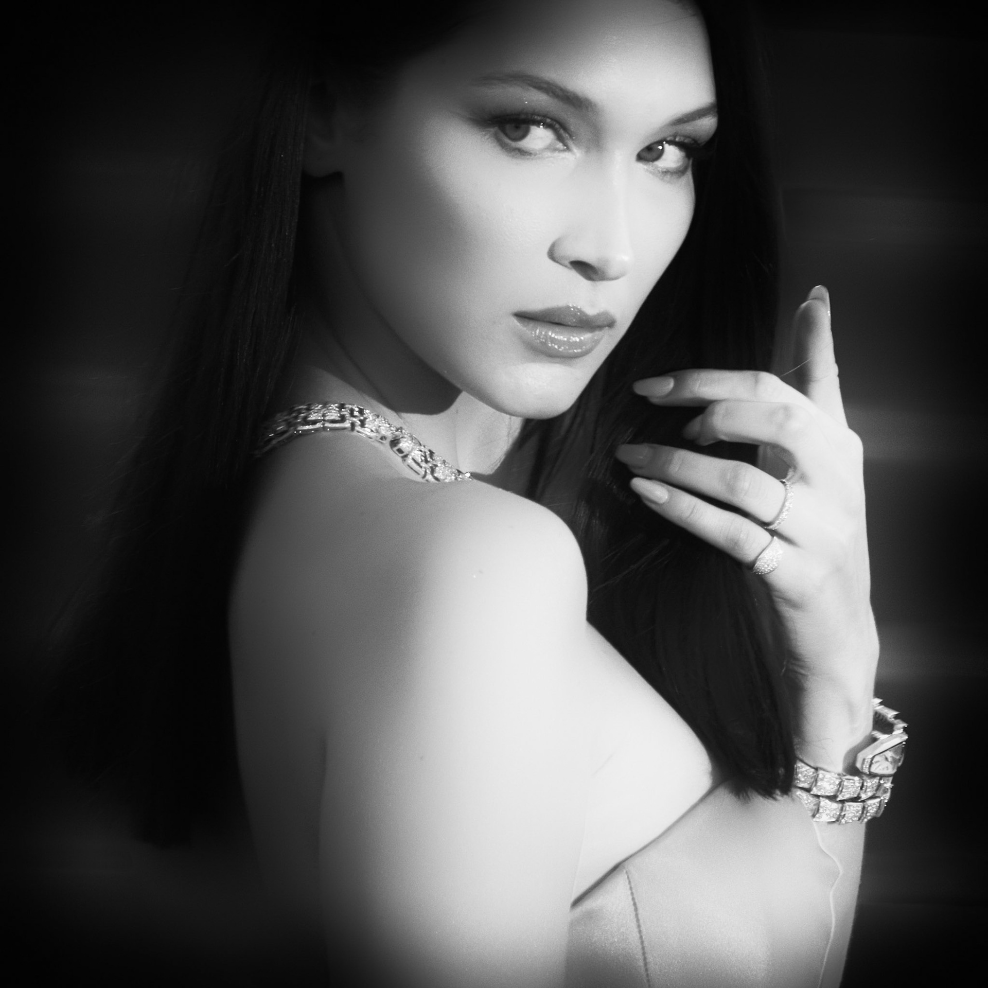 Bella Hadid on the 'Ash Is Purest White' Red Carpet on Friday 11 May 2018 as part of the 71st International Cannes Film Festival held at Palais des Festivals, Cannes. Pictured: Bella Hadid. Picture by Julie Edwards/LFI/Avalon.