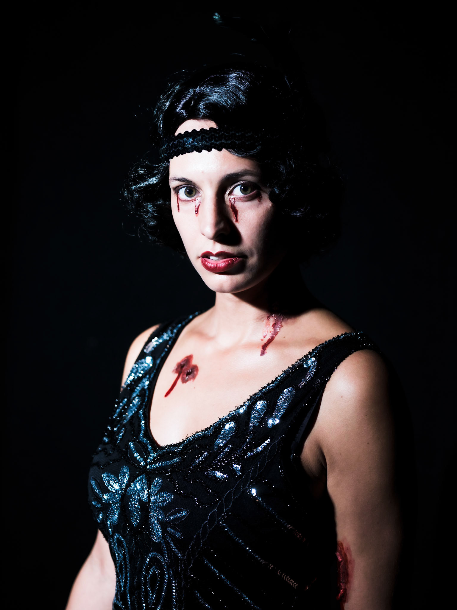 Cineworld Staff in a 1920’s horror costume photographed during Frightfest 2022 at Cineworld Leicester Square, London on Thursday 25 August 2022 .Picture by Julie Edwards.