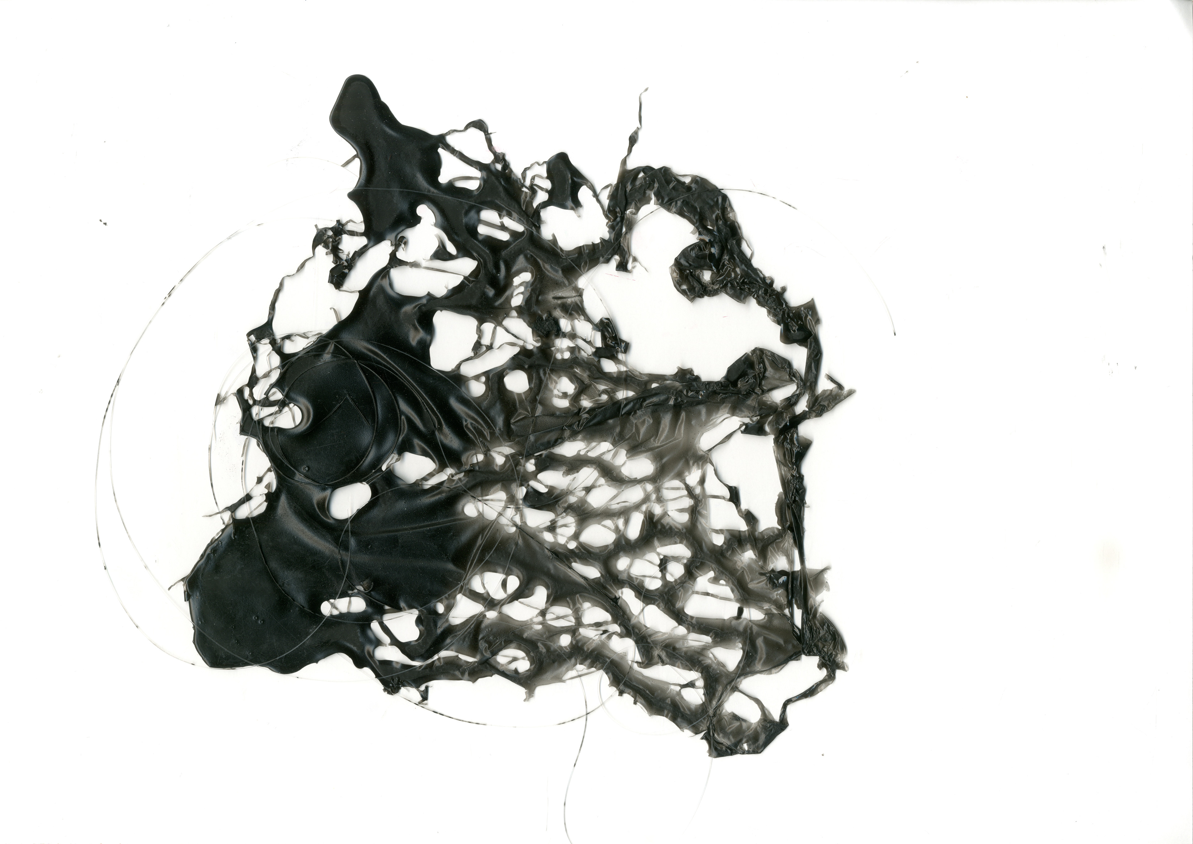 Black Acrylic Paint and PVA