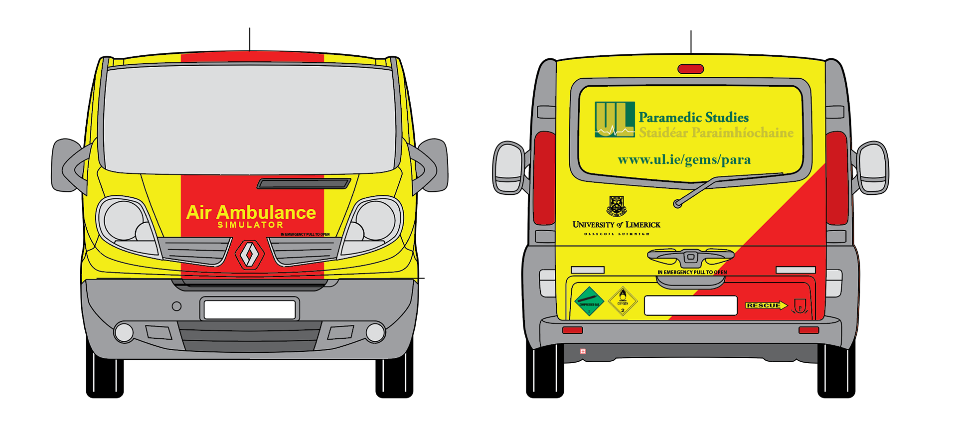 Front and Rear Elevations