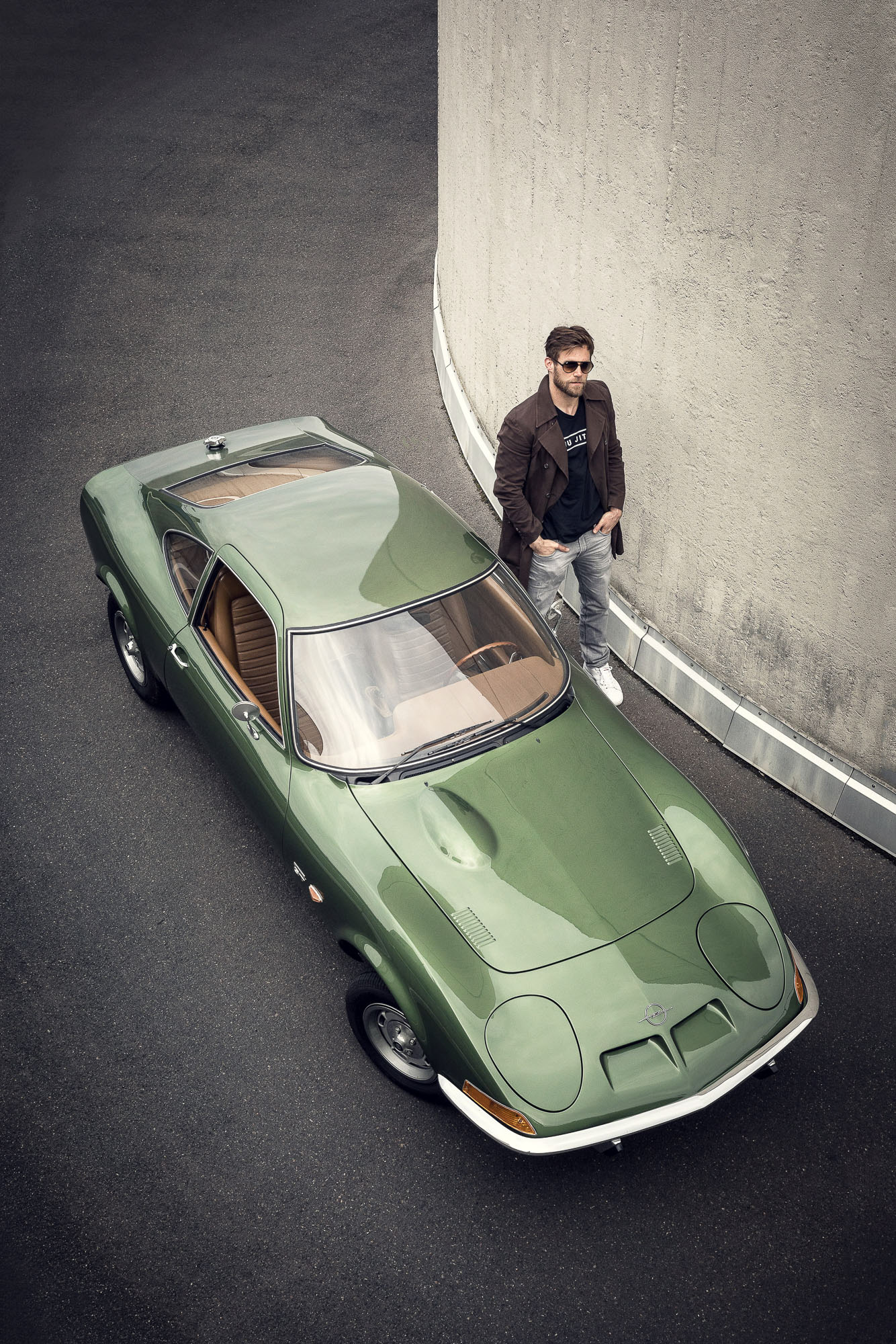 Ken Duken for the Opel GT Book