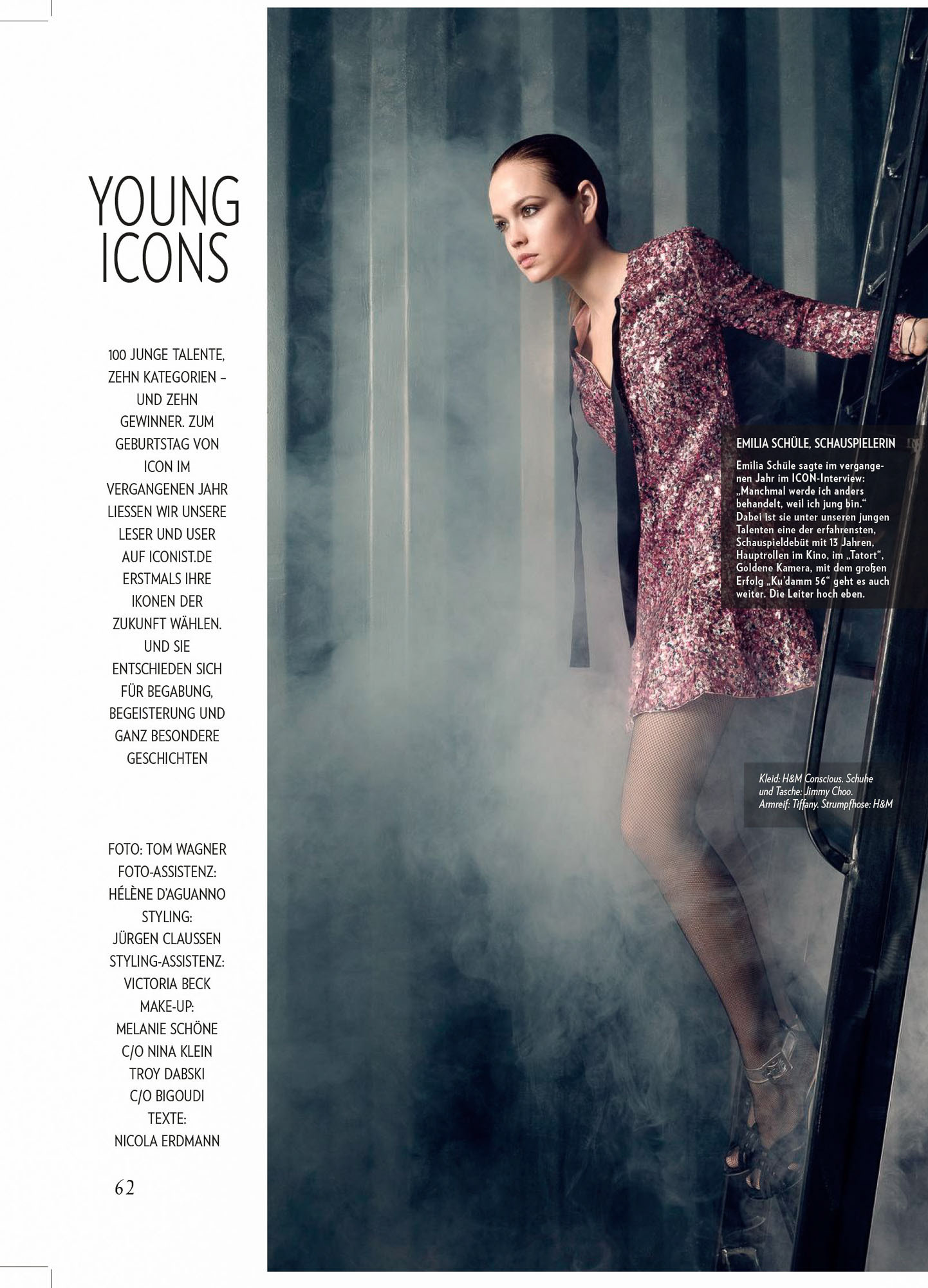 Young Icons for ICON Magazine