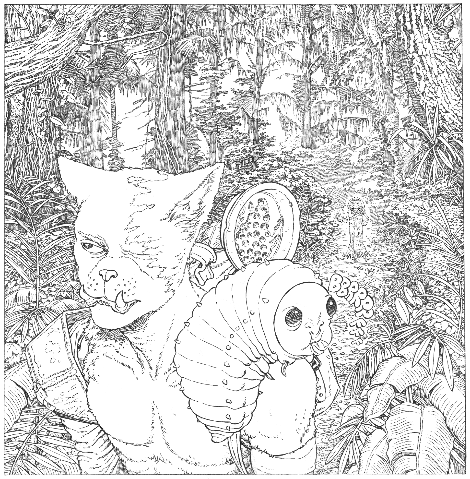 Pom, Sr Gusanito and Gogi