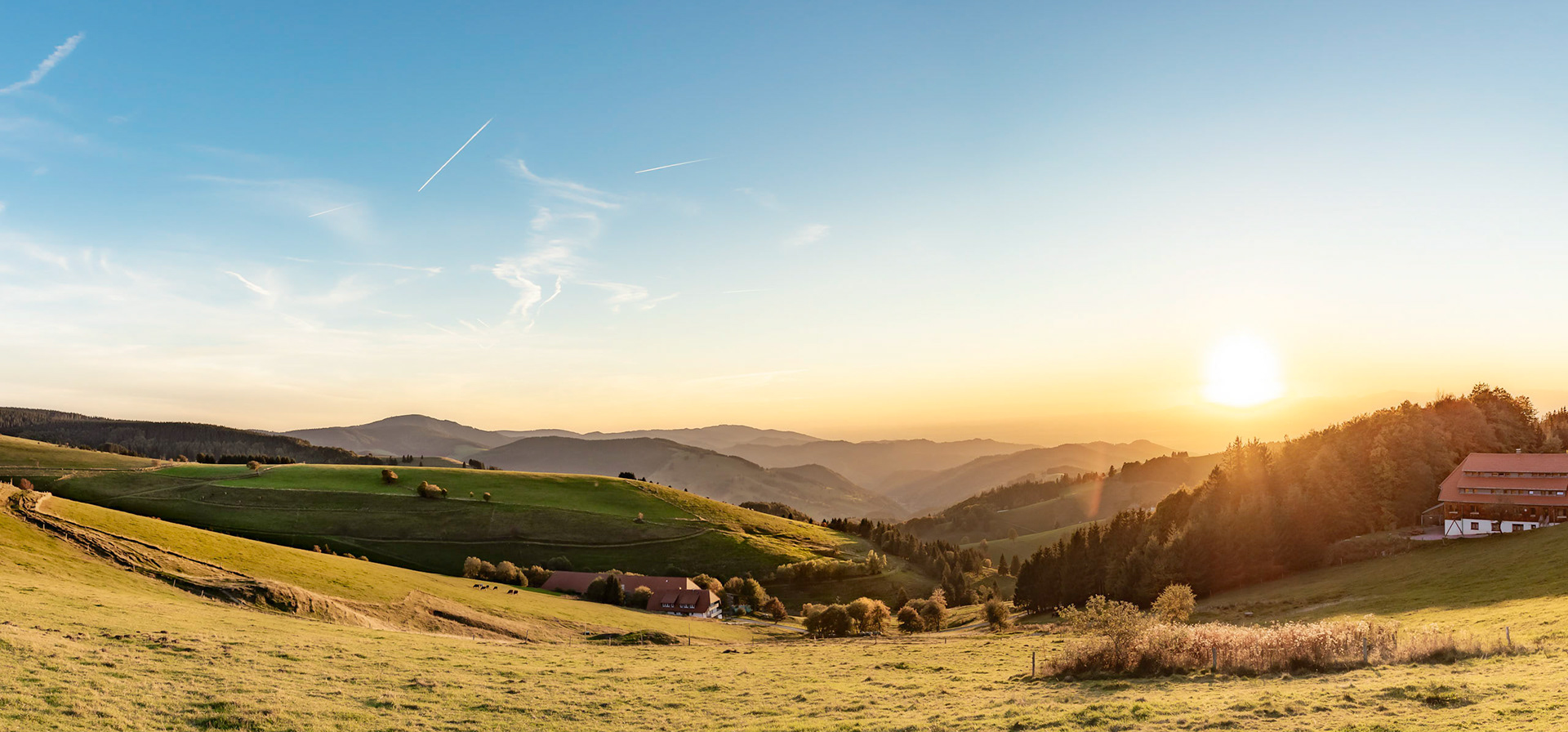 SUNSET BLACKFOREST - Germany