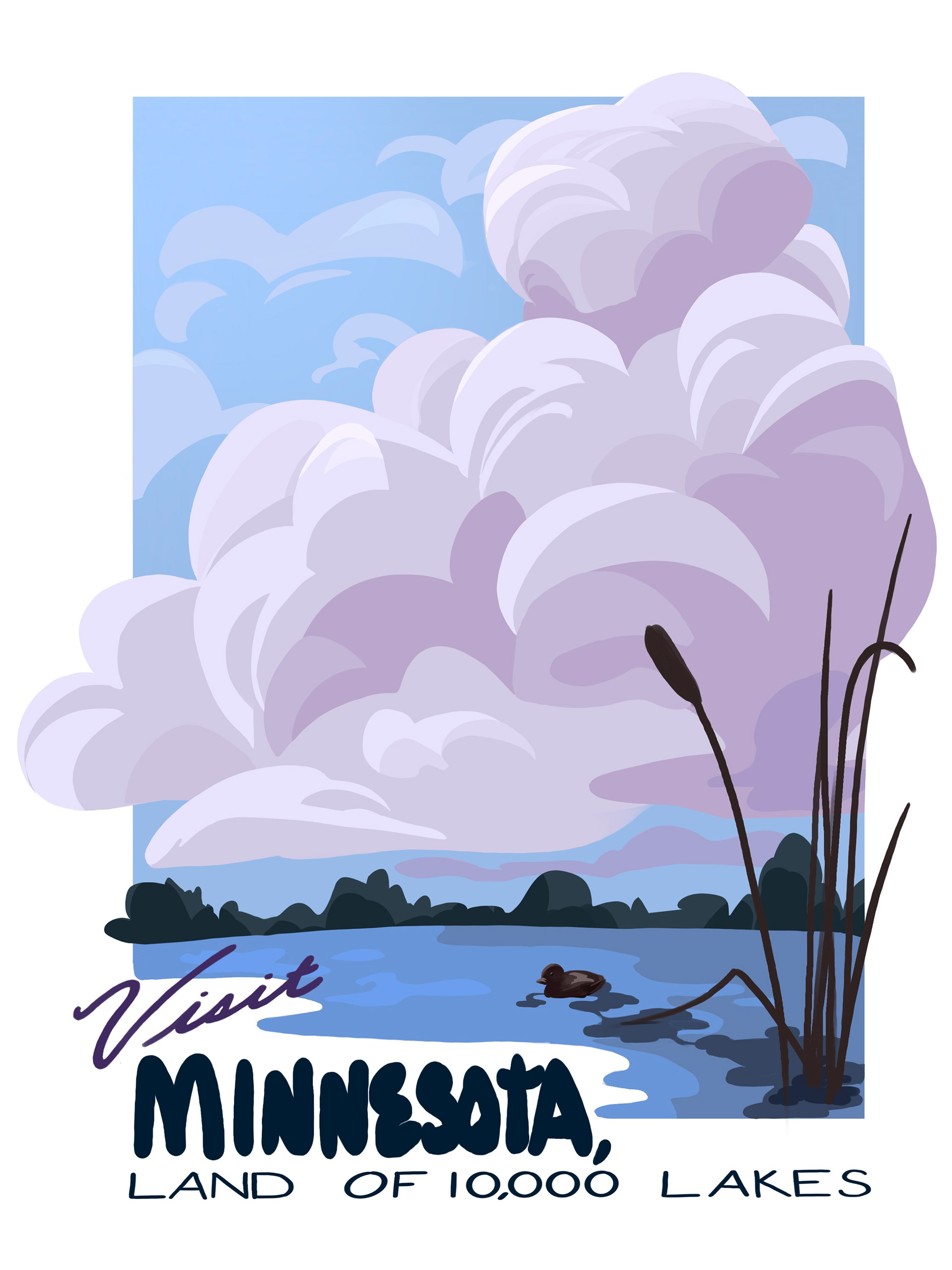 Travel Poster for Minnesota