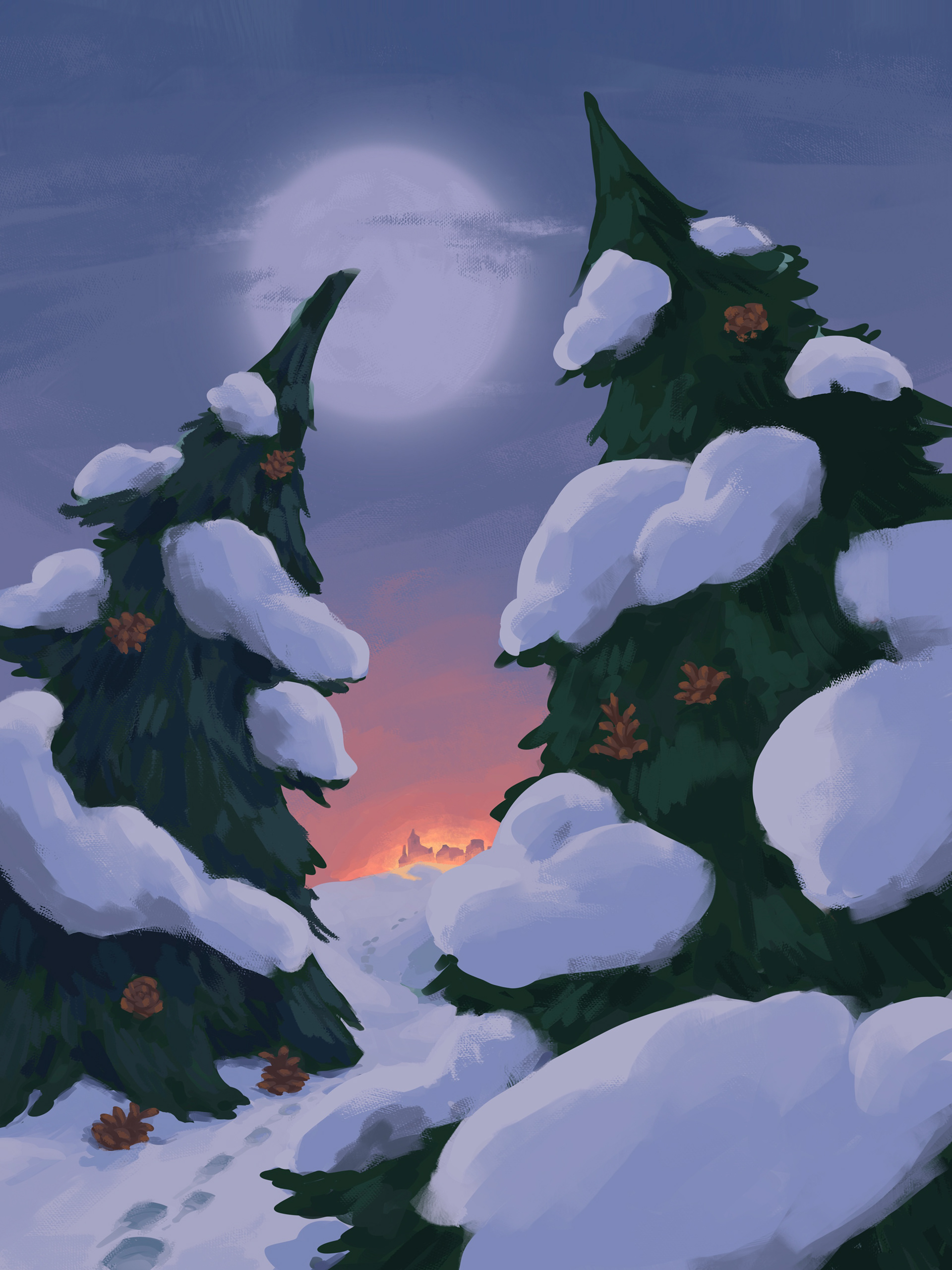 Winter scene