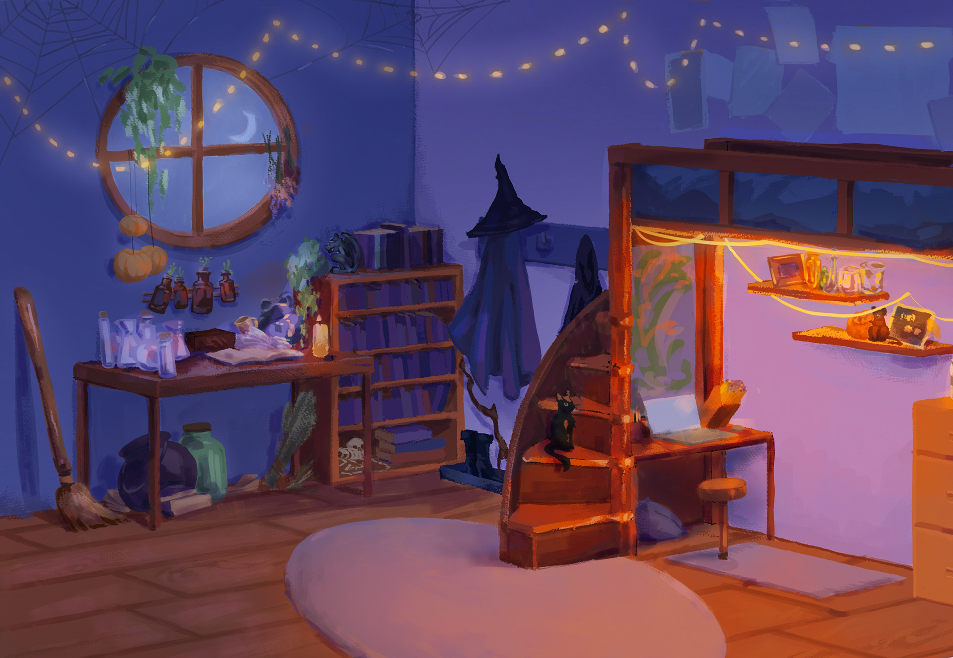 Room Design- Cozy Lights