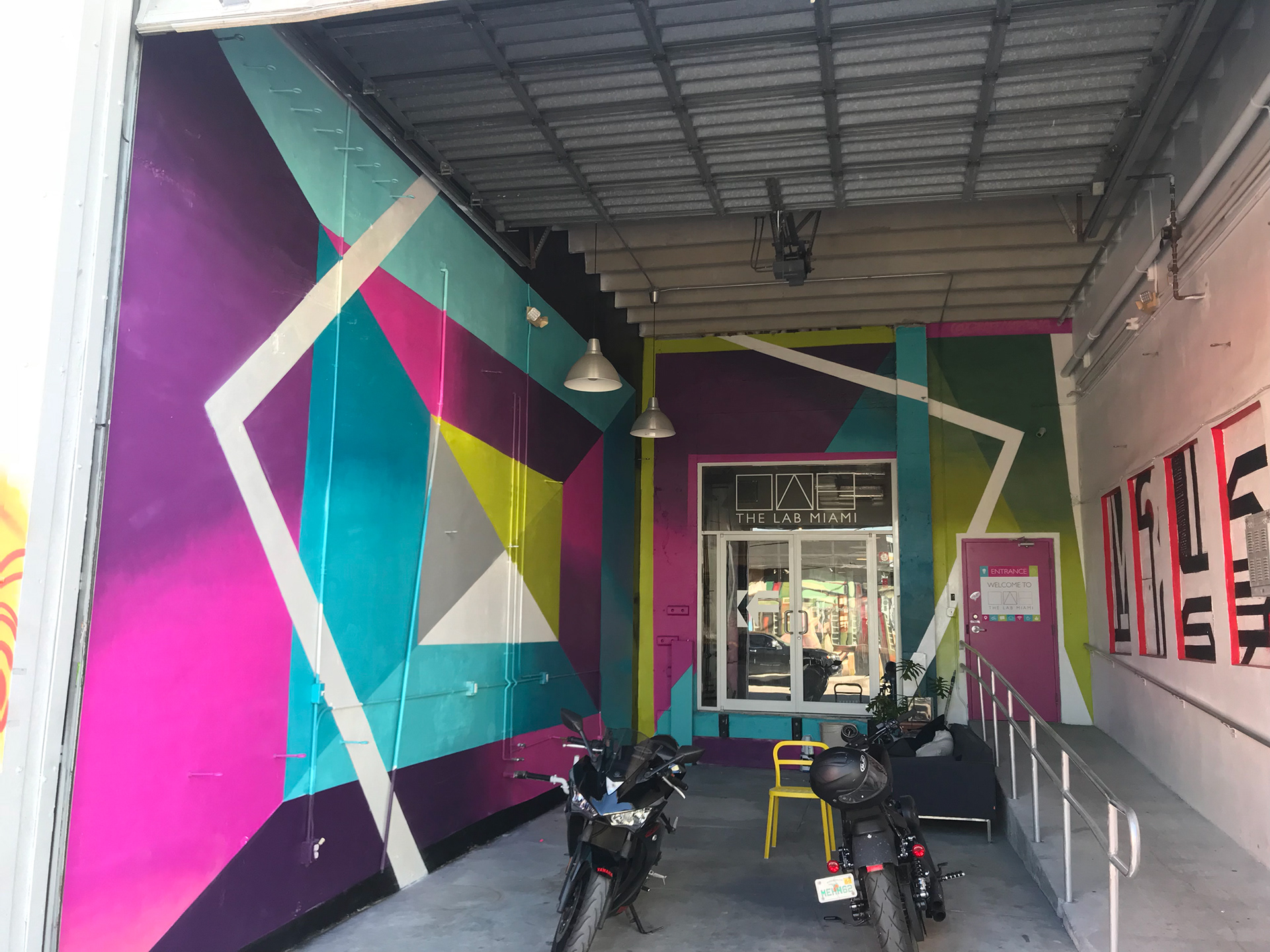 Graffmapping Mural The Lab Miami