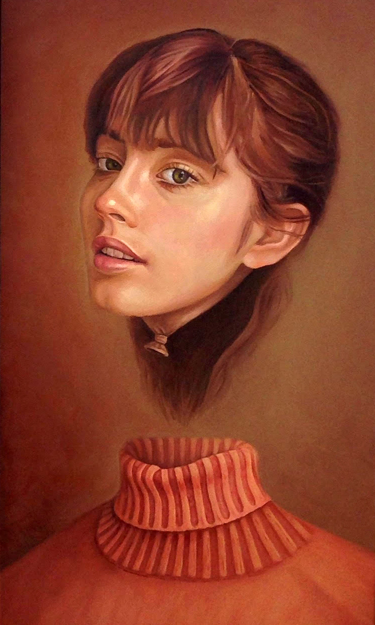 Study No. 4 · Oil on canvas , 40 x 66.5 cm , 2019