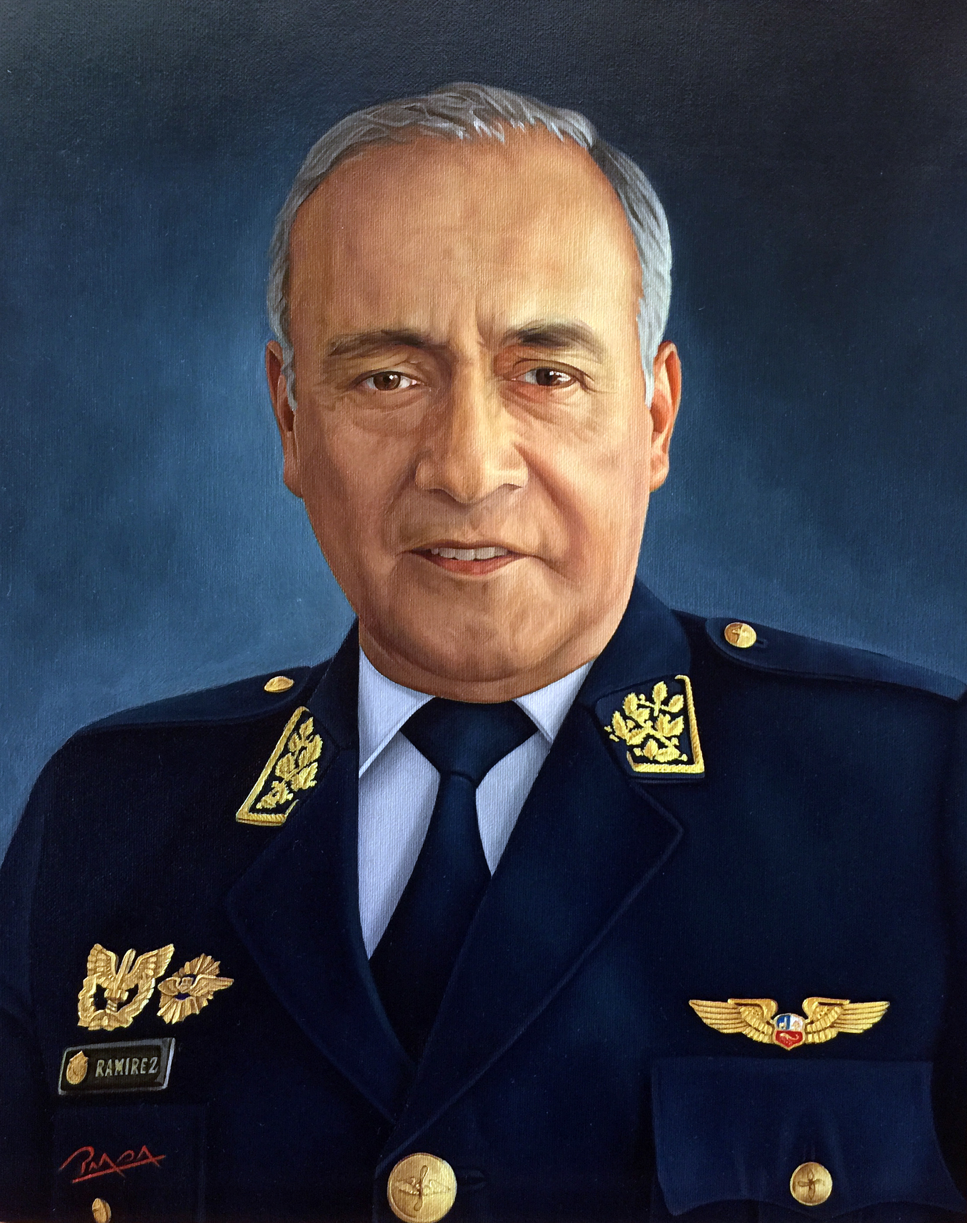 General 2 (FAP) · Oil on canvas , 40 × 50 cm , 2018