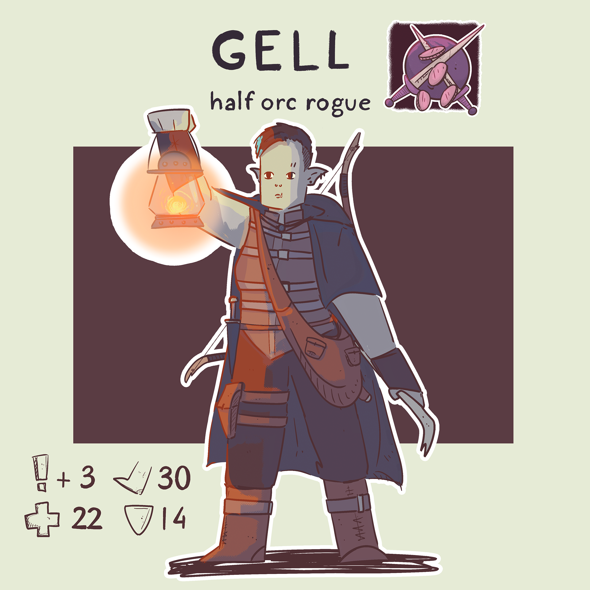 Half Orc Rogue