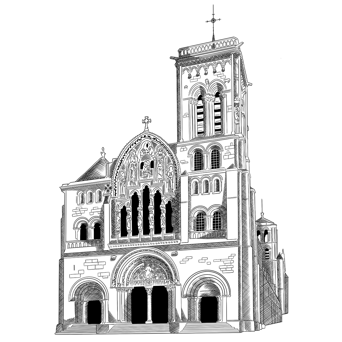 Cathédrale de Vezelay