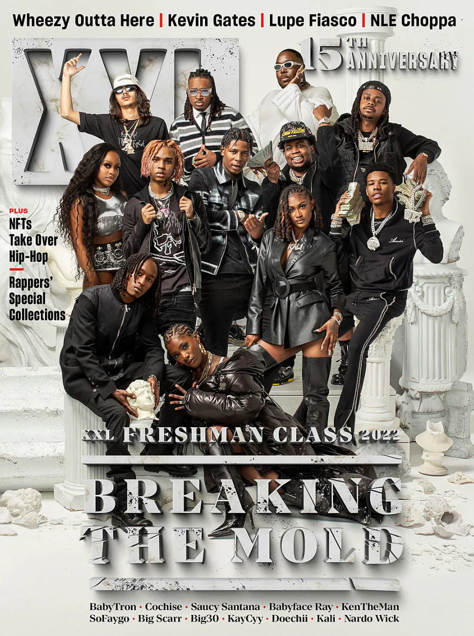 XXL Freshman Class 2022- Magazine Cover- Art Direction
