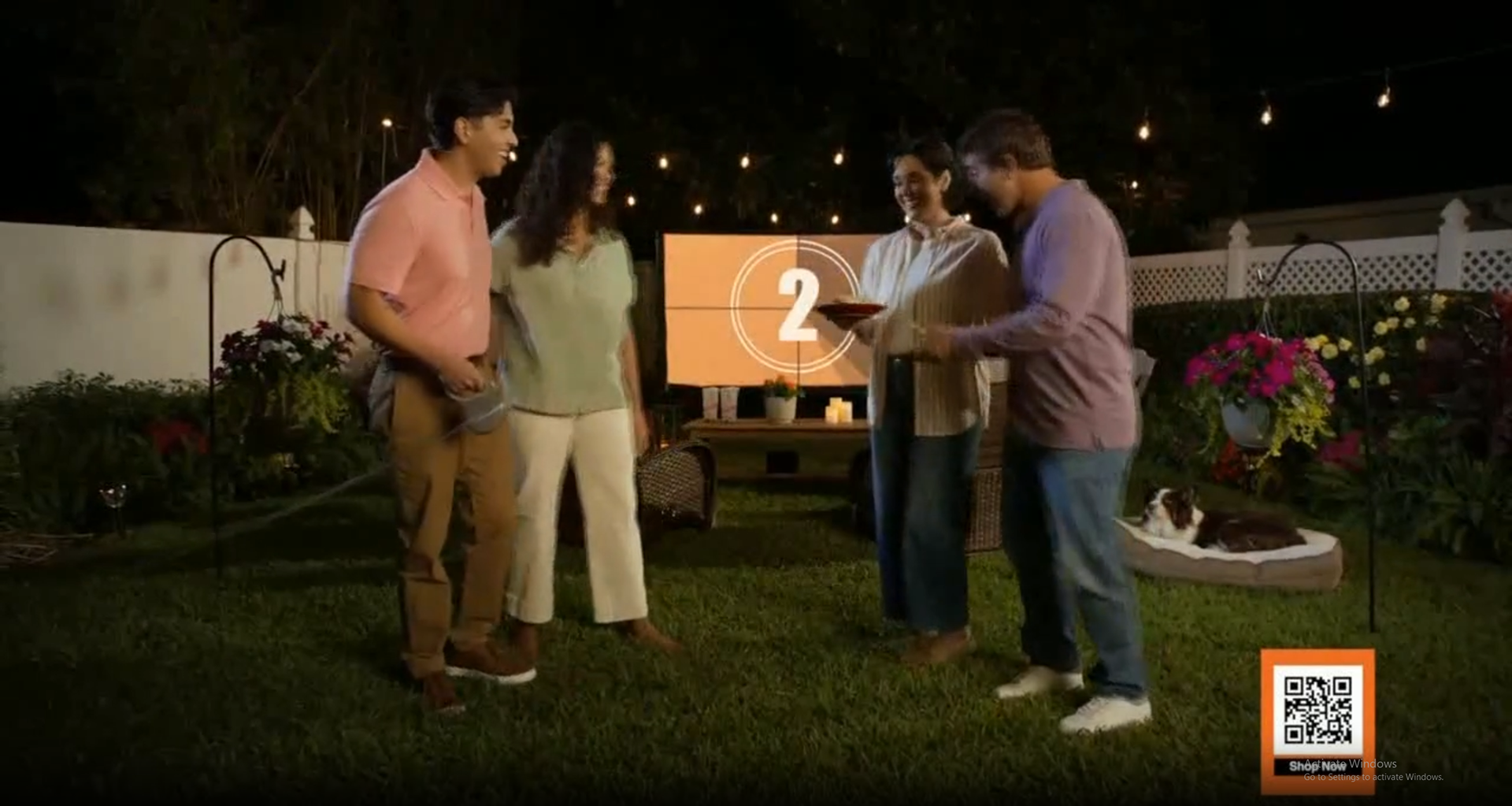 HGTV x Home Depot - Movie Night Commercial - Production Design