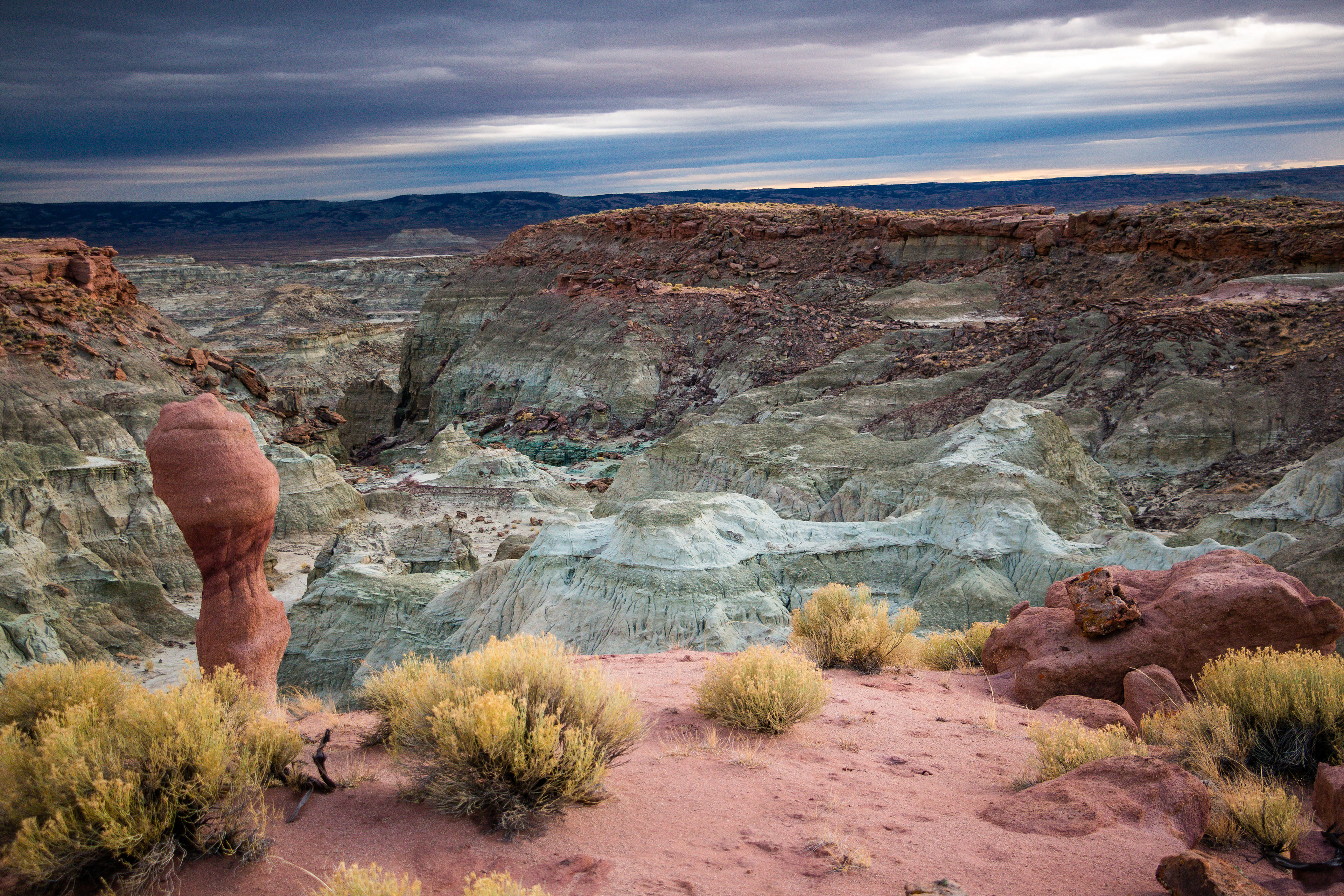 Red Desert Badlands
