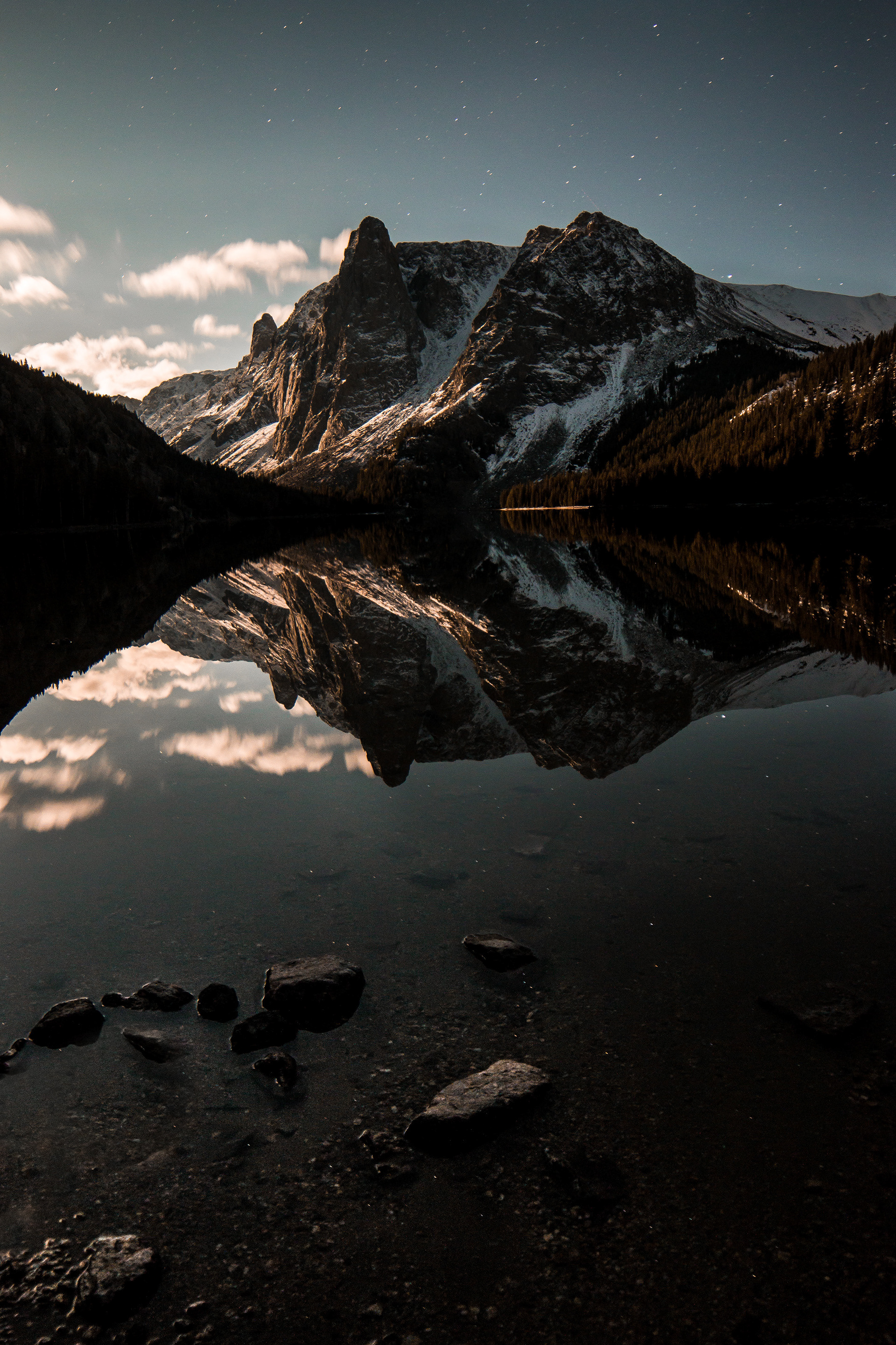 Slide Lake Moonlight