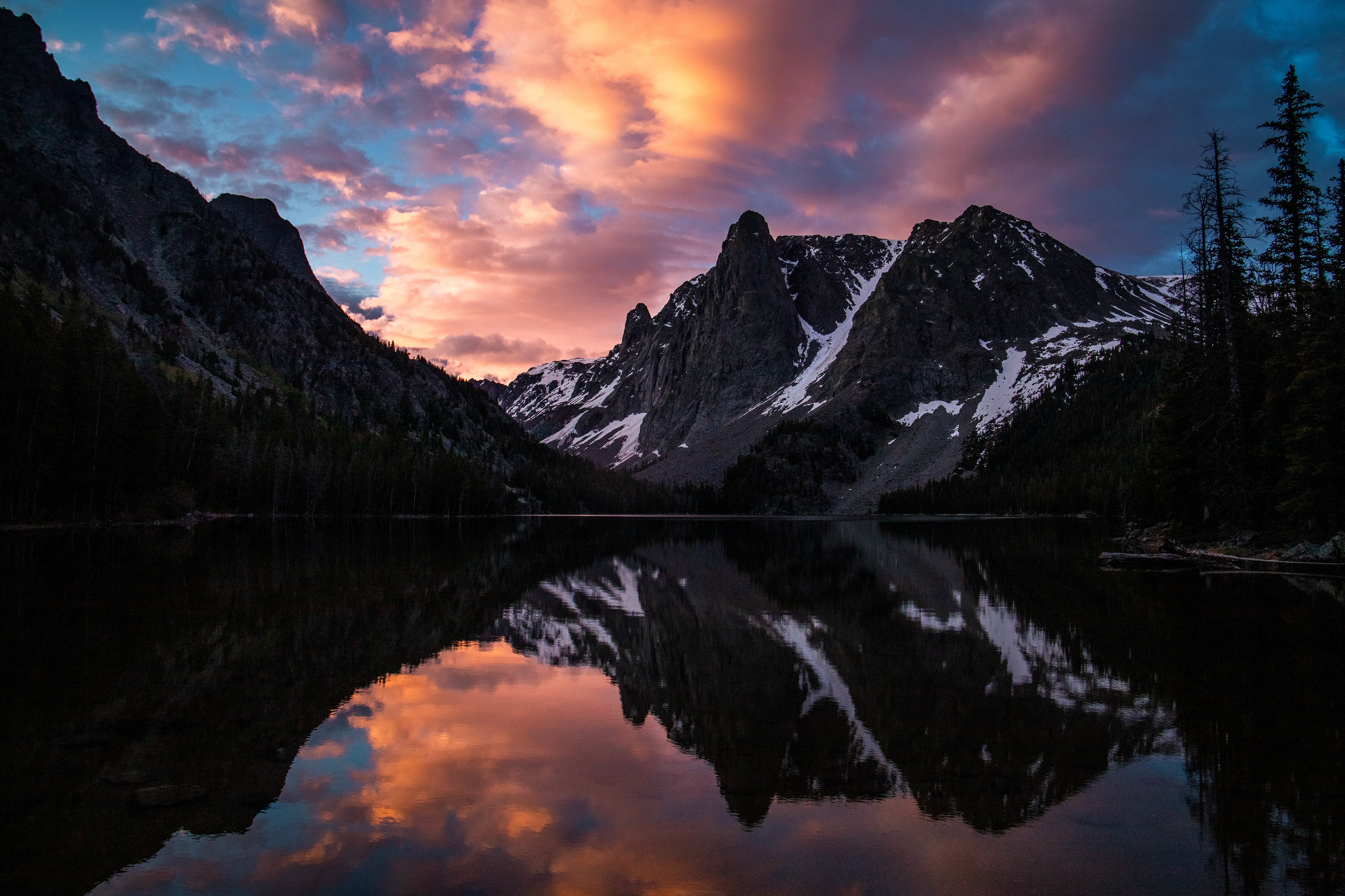 Slide Lake Sunrise