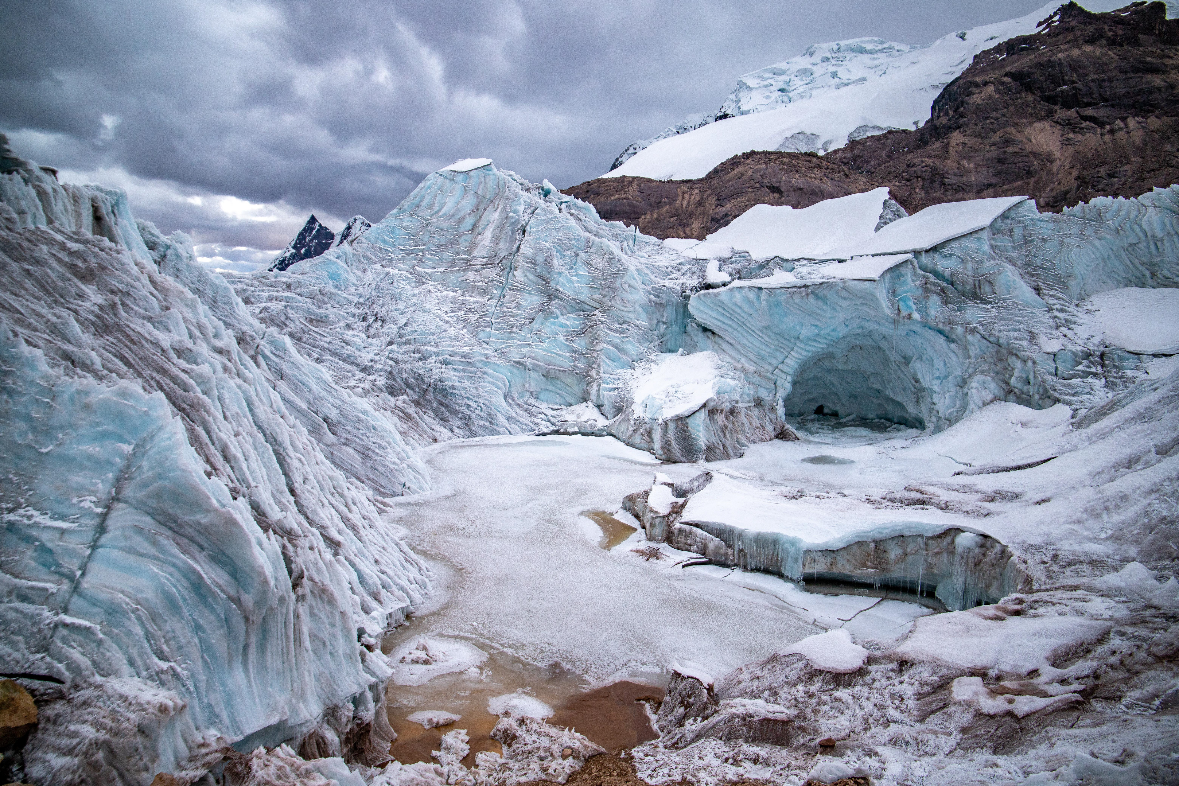 Glacier Features, Peru