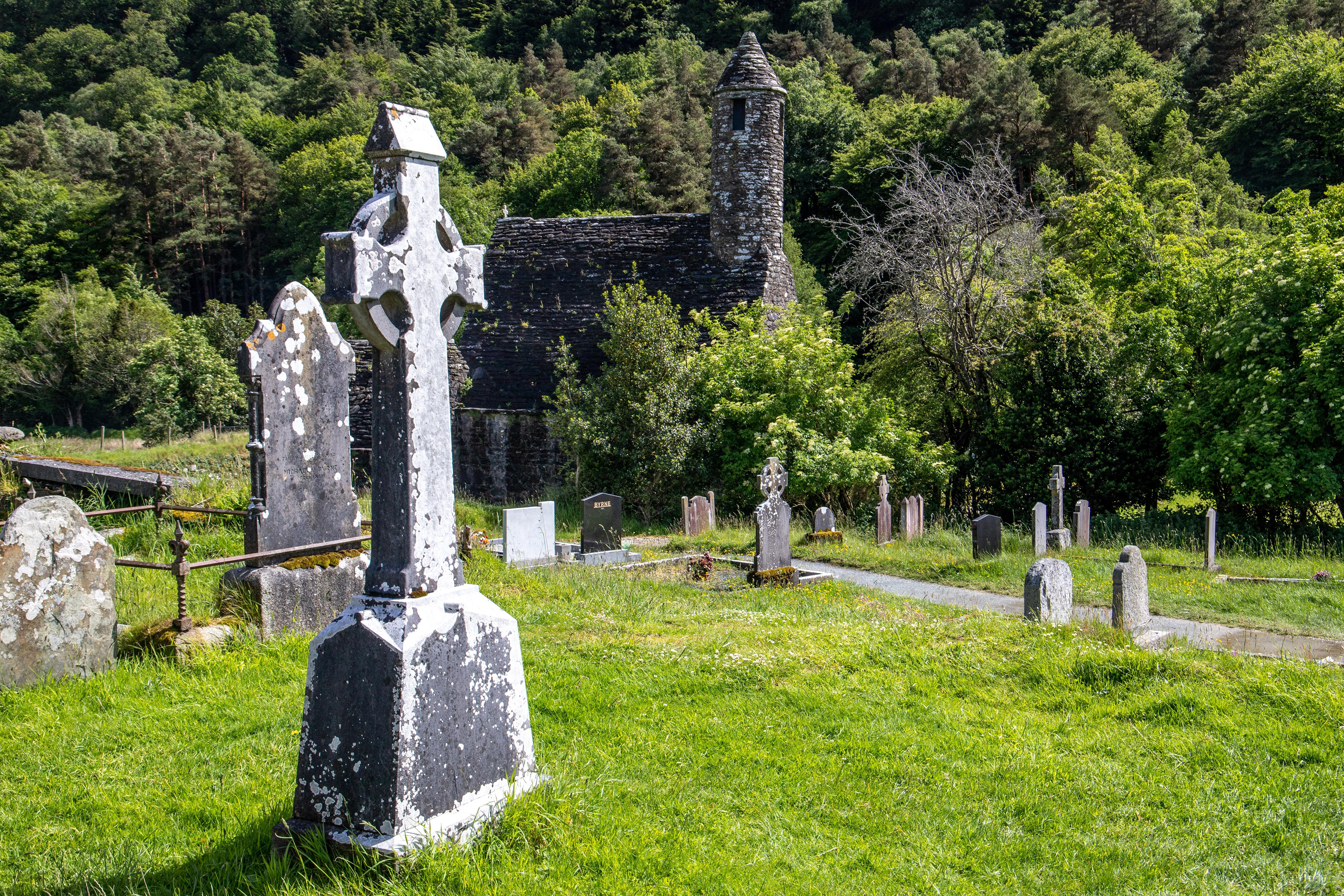 Glendalough Cross, Ireland