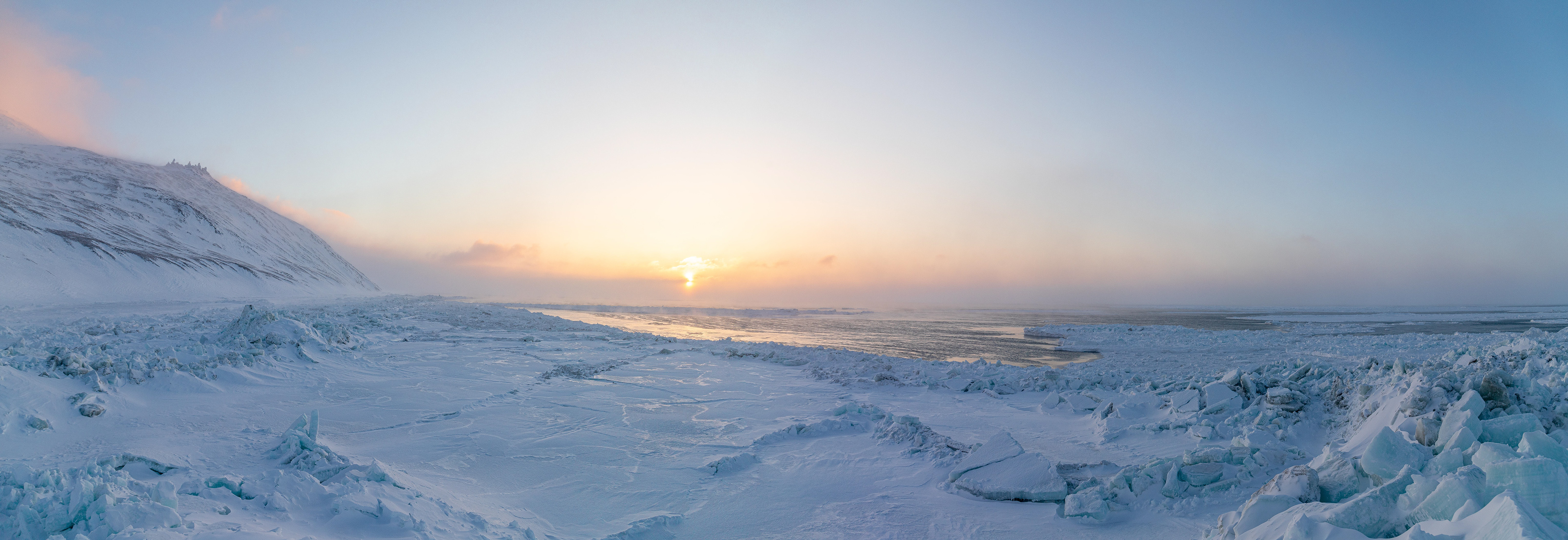 Pressure Ridge Panorama
