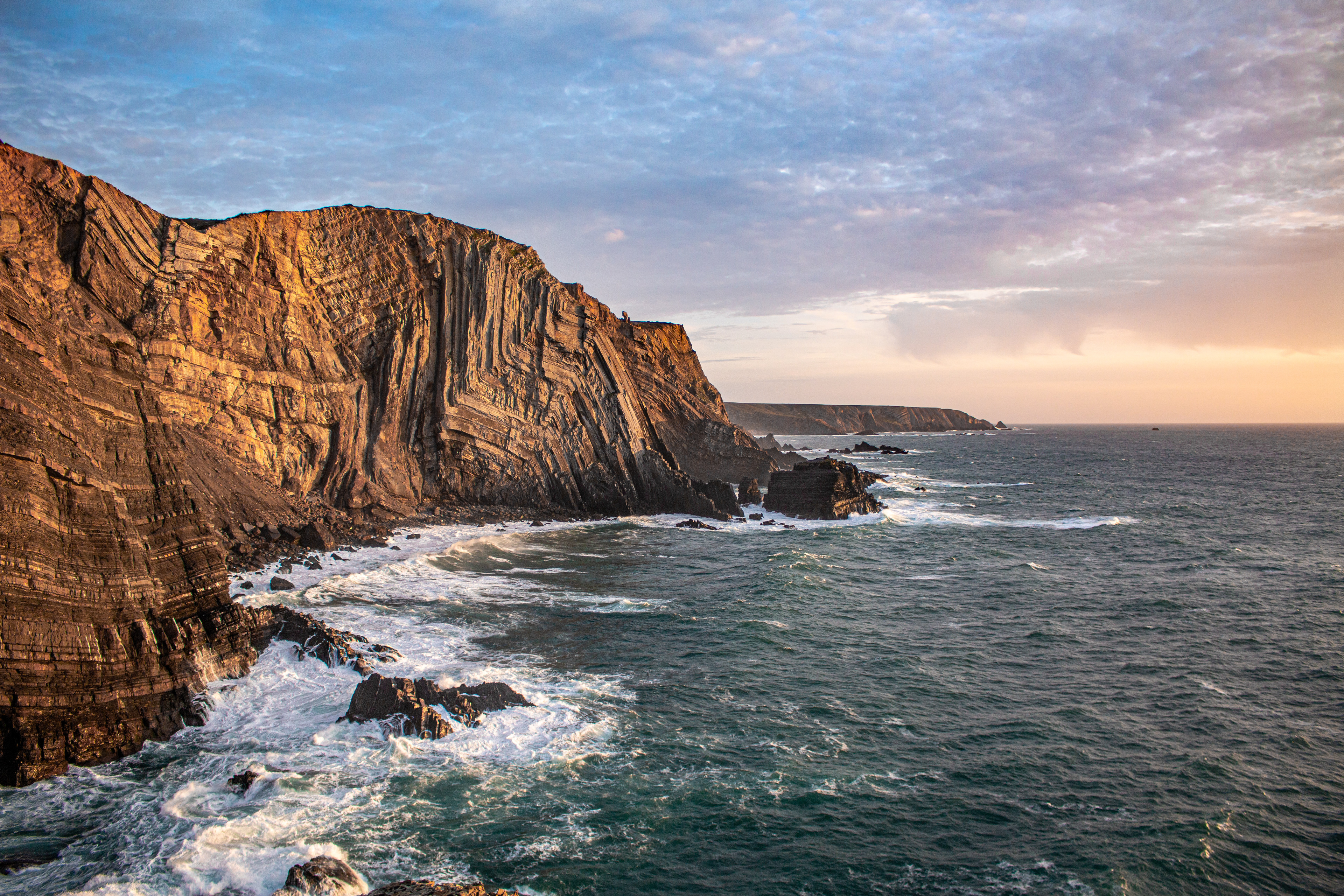 Sunset Cliffs of Rota Vicentina, Portugal
