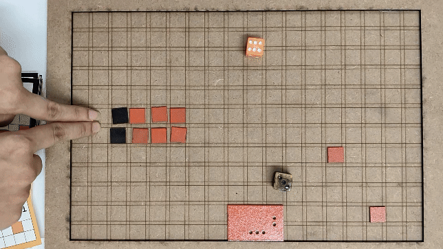 If your tokens and tiles are next to your opponent’s, you can remove theirs by expanding your area and placing an upgraded tile.