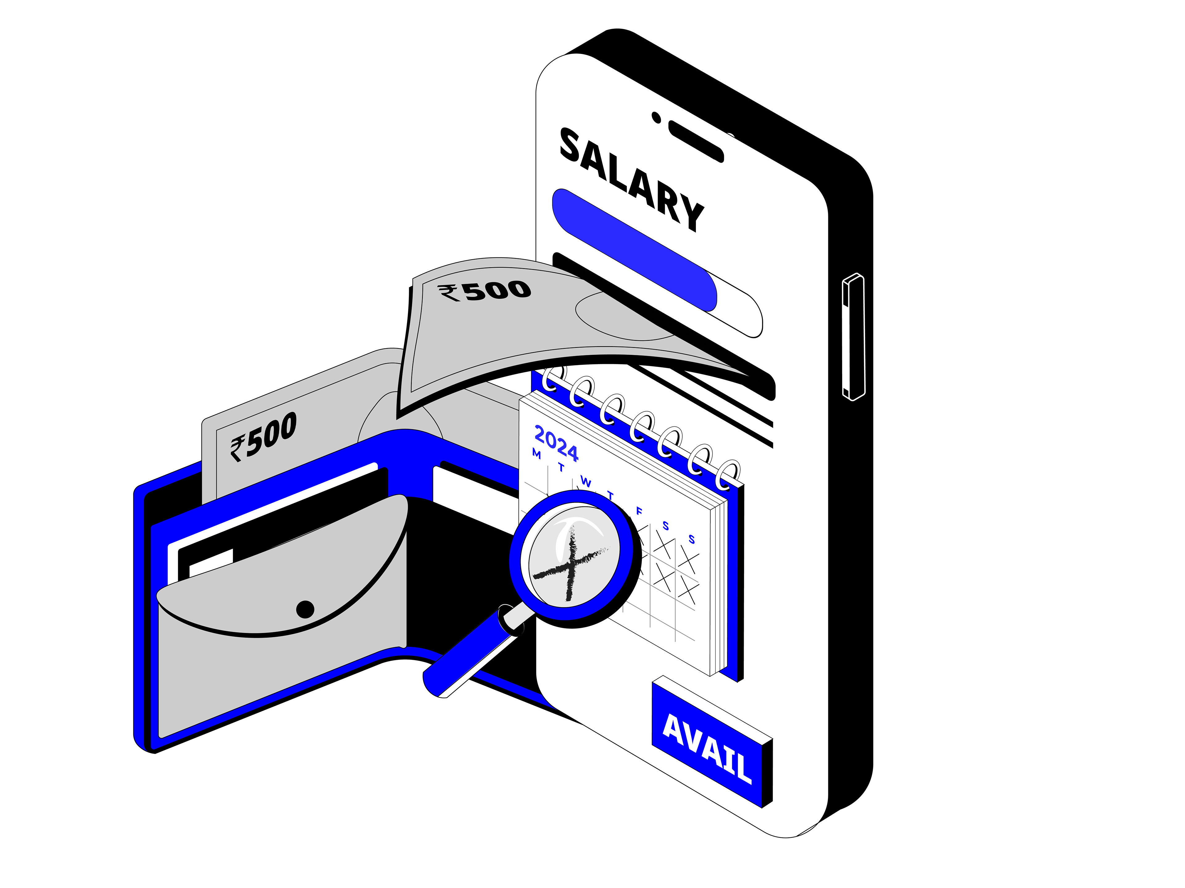 Instant Advance Salary: A service that allows users to access a portion of their salary before payday.
