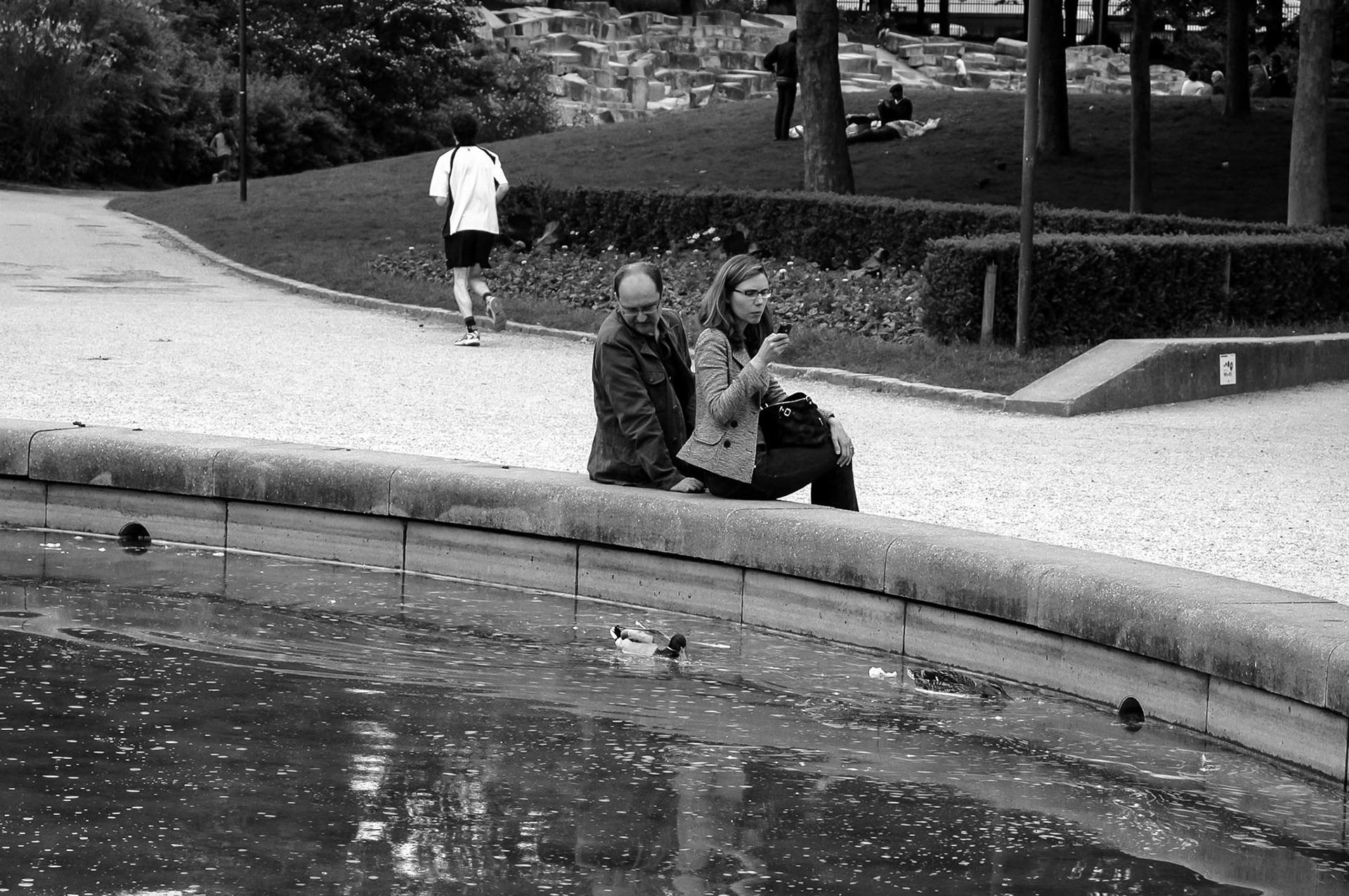 Nikon D70 | Paris - Parc Georges Brassens - Le canard