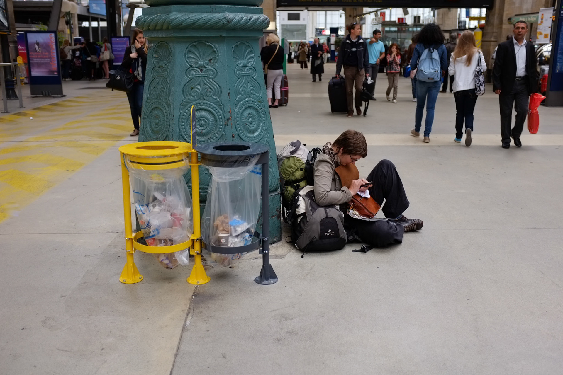 Fujifilm X100 | Paris - Gare du Nord - Attente...